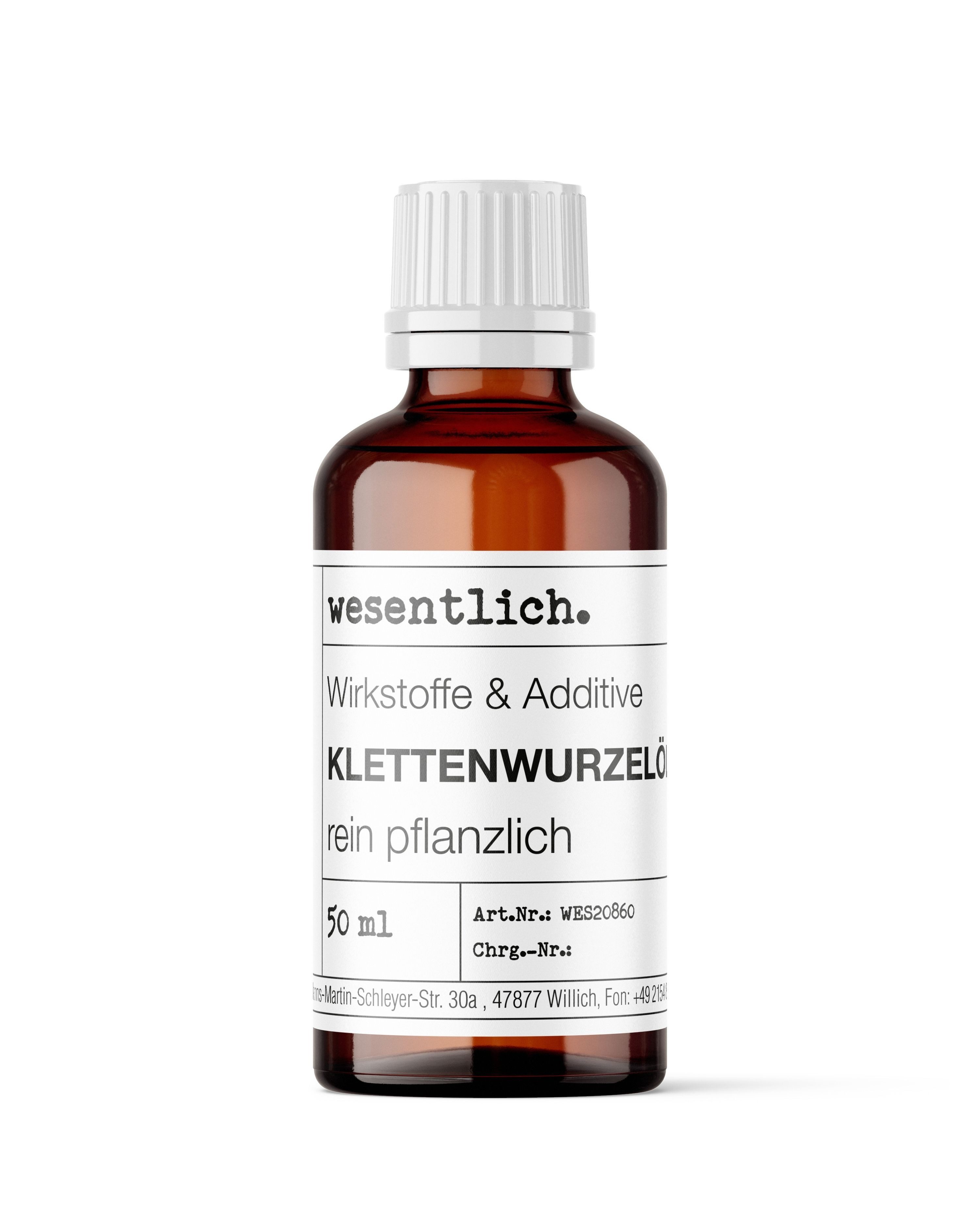 wesentlich. Körperöl Klettenwurzelöl 50ml wesentlich