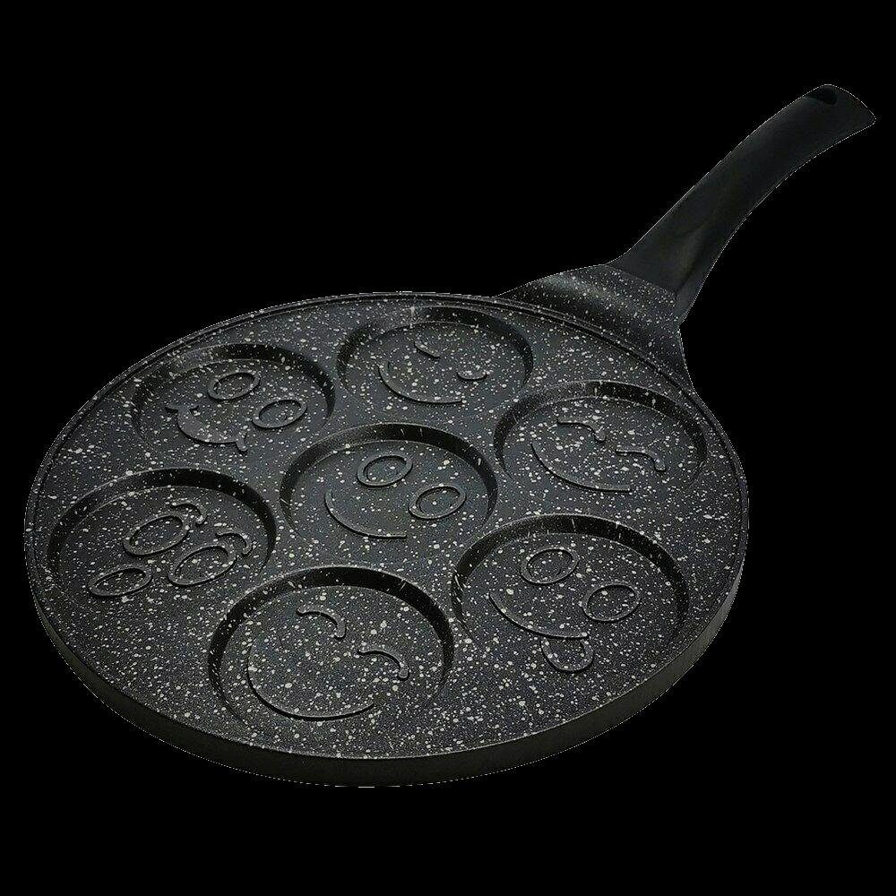 (1-tlg), Crêpepfanne Aluminium, Aluminium Pancake HOOZ Pfanne Backform aus antihaftbeschichtet