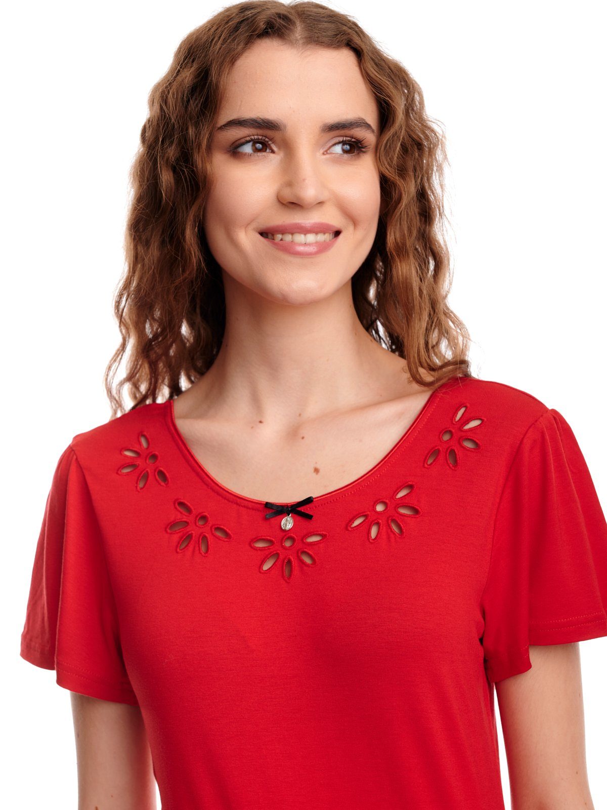 Vive Maria Rundhalsshirt Midsummer Flower