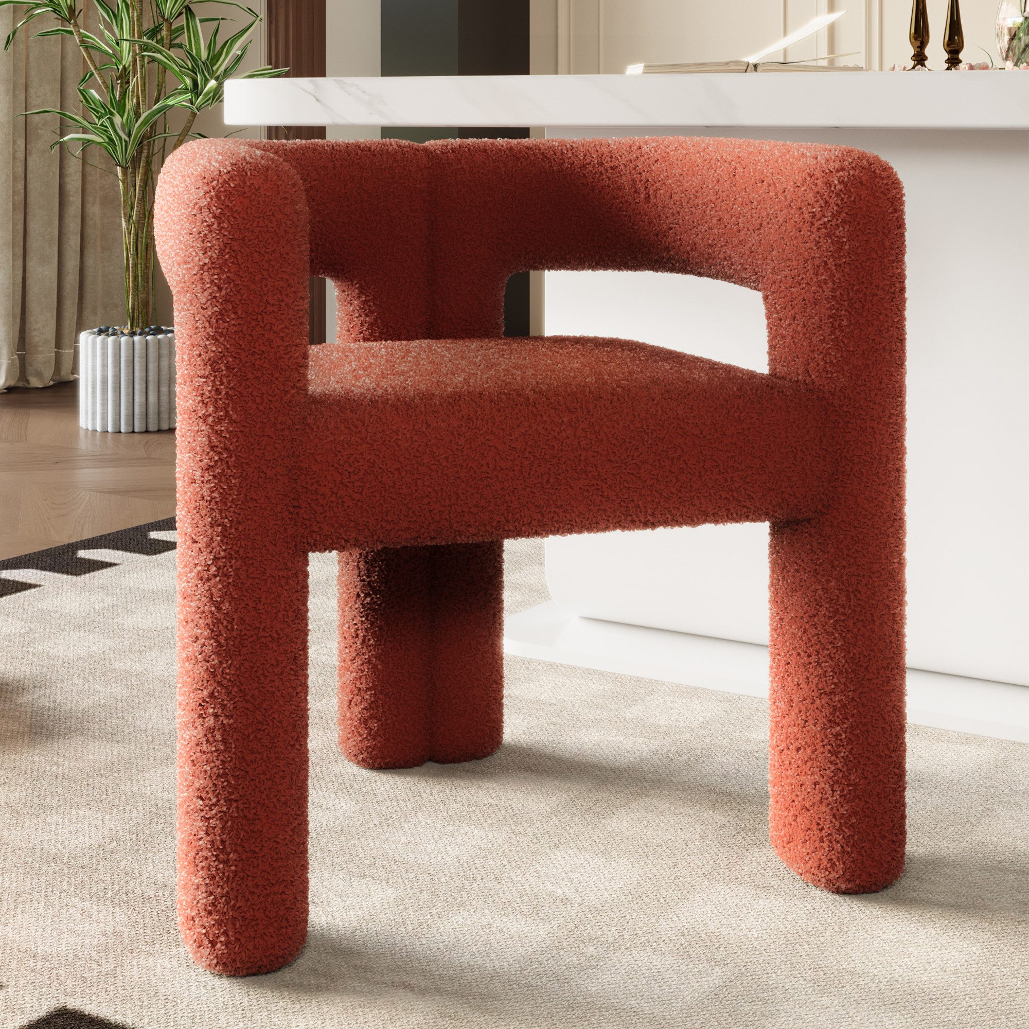 KLAM HOME Esszimmerstuhl Ergonomischer Sessel mit günstig online kaufen
