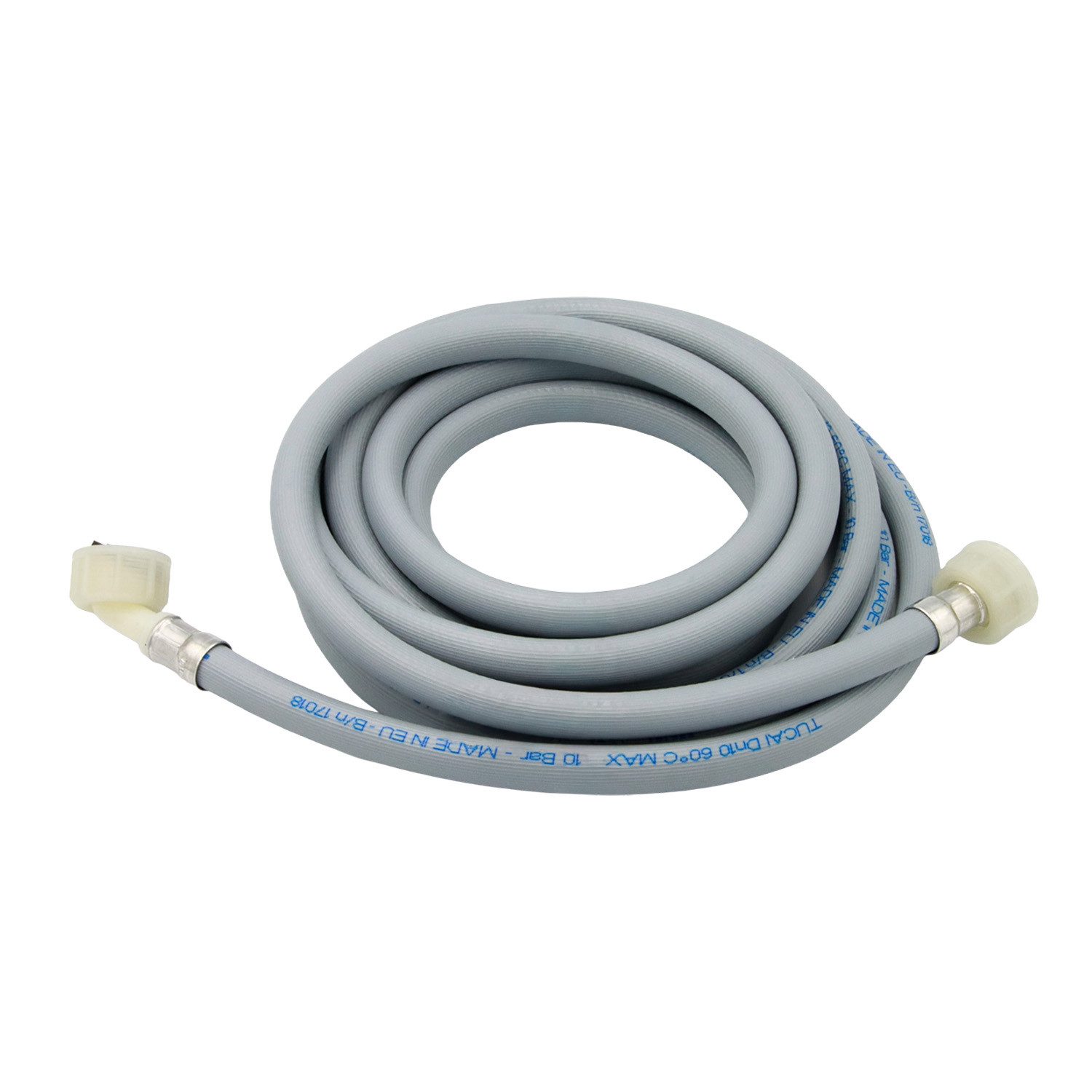 TUCAI Waschmaschinenschlauch PVC-Anschluss mit Polyamidmutter 4000mm