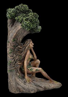 Figuren Shop GmbH Buchstütze Buchstütze Greenman - Terra Mater - Fantasy magischer Buchhalter Baum (1 St)