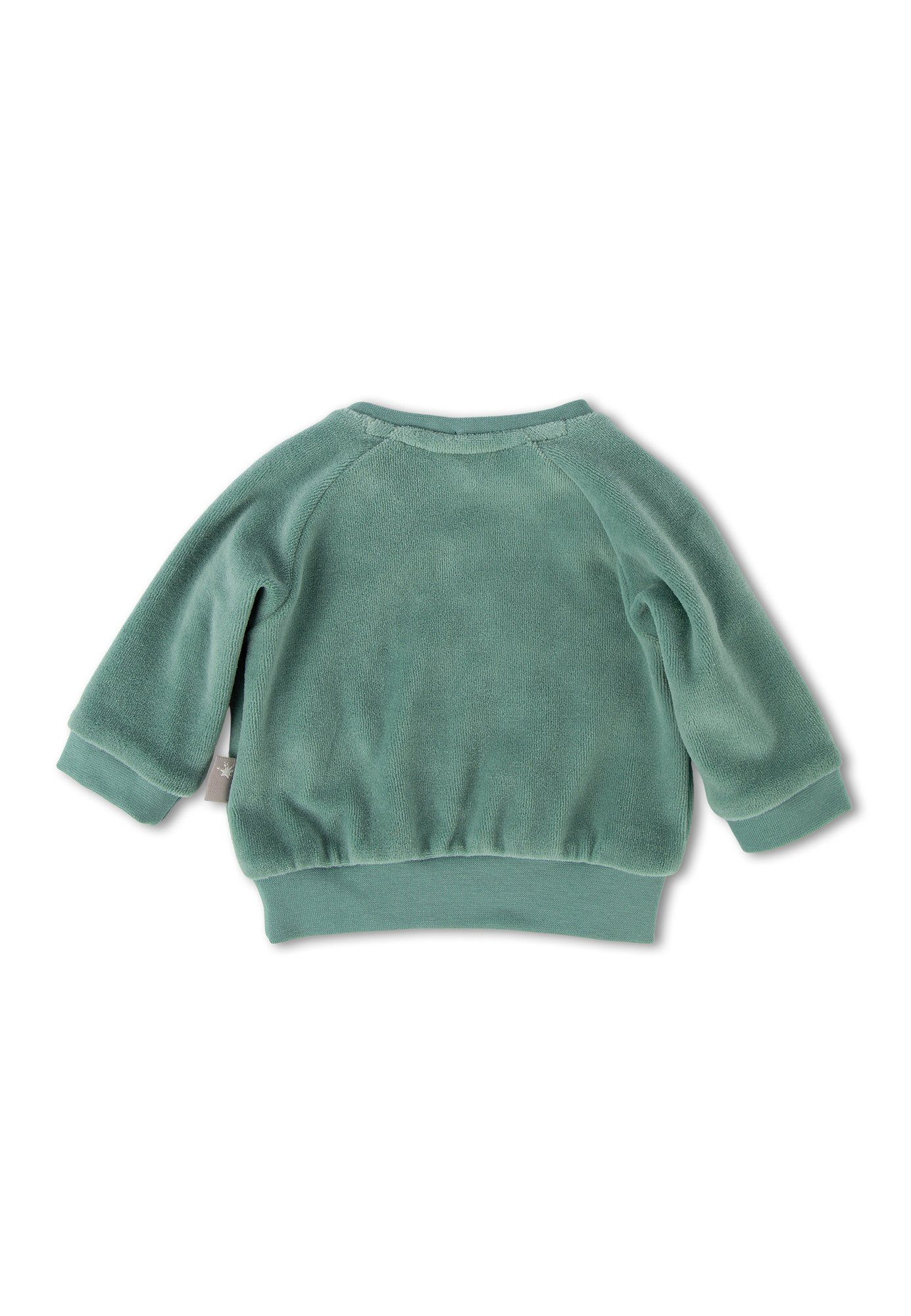 Langarmshirt (1-tlg) Sigikid grün Baby Langarmshirt Nicki Shirt