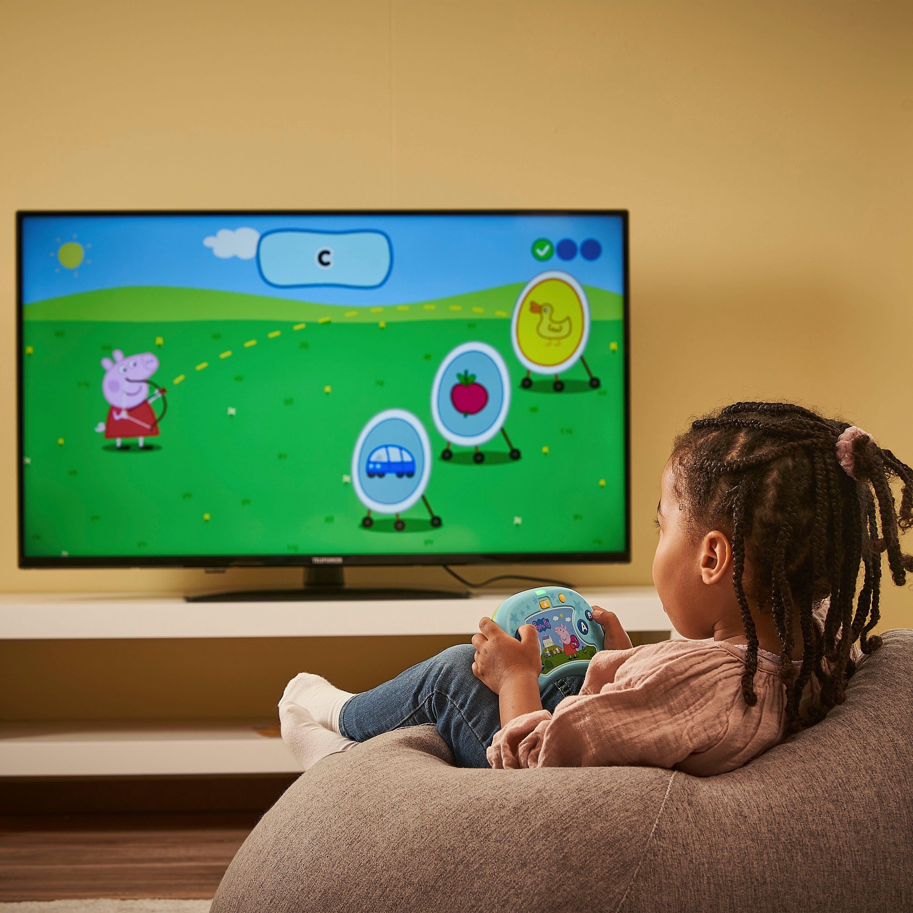 ABC Kindercomputer Smile TV-Lernkonsole Vtech® Pig, Peppa
