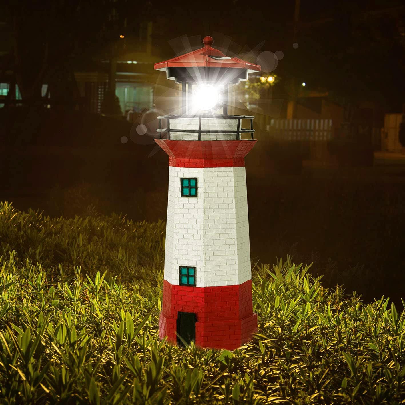BlingBin LED Solarleuchte LED Solar Leuchtturm günstig online kaufen
