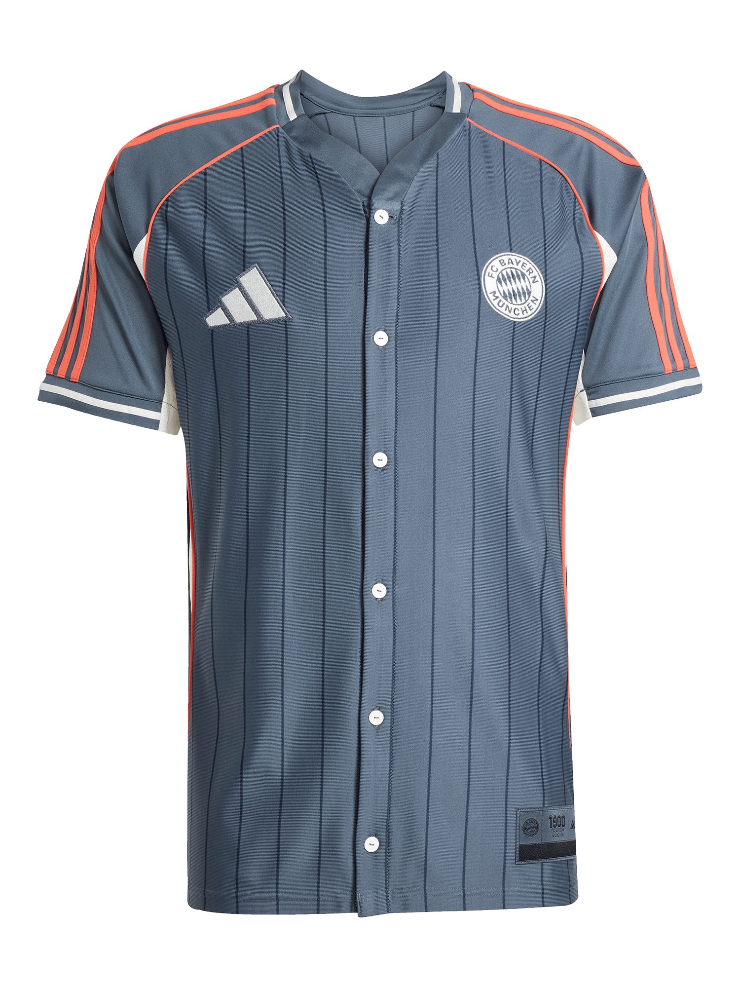 adidas Performance T-Shirt FC Bayern München, Baseballshirt US, Unisex, Navy