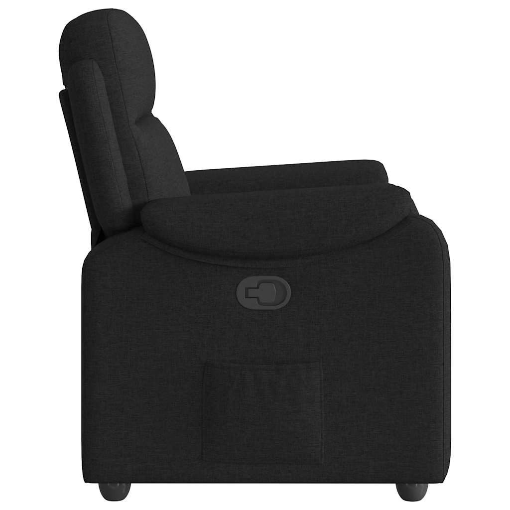 vidaXL Sessel Relaxsessel Schwarz Stoff (1-St)