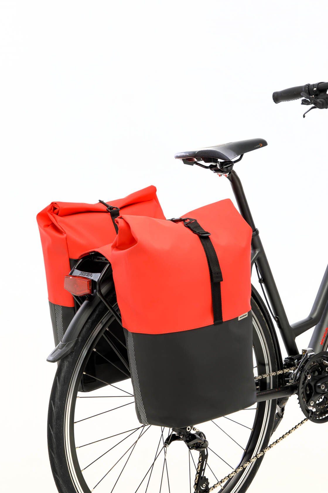 newlooxs Fahrradtasche, Gepäckträgertasche Nyborg Double