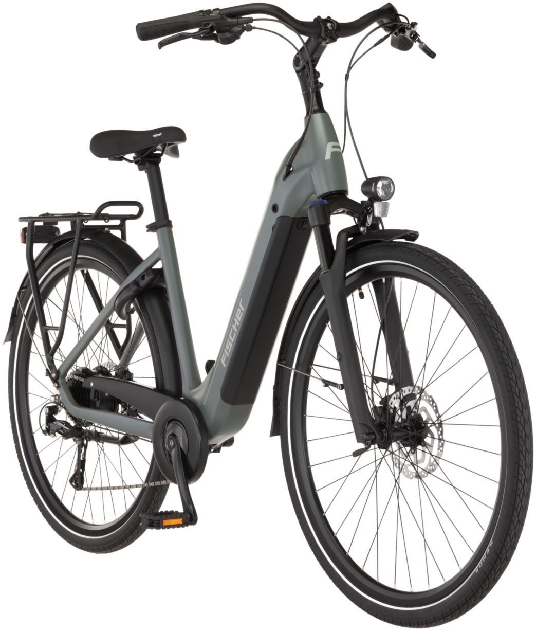 FISCHER Fahrrad E-Bike Cityrad CITA MOVE 01 474 W, 8 Gang Shimano Acera RD-M3020-8 Schaltwerk, Heckmotor, 474 Wh