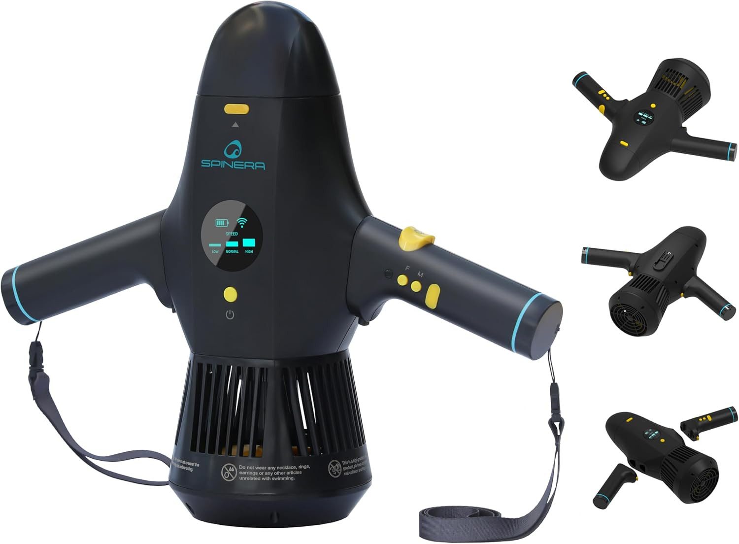 Spinera SUP-Board Spinera Underwater Powerfin & Unterwasser-Scooter Tauchscooter