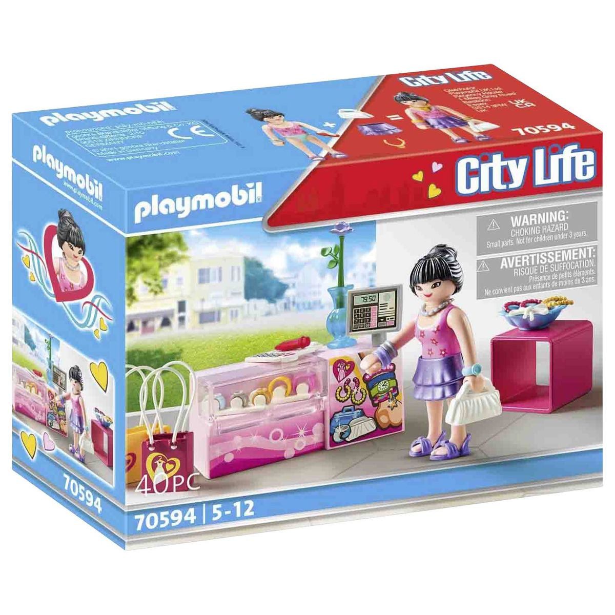 Playmobil® Spielwelt PLAYMOBIL® 70594 - City Life - Faschion Accessoires