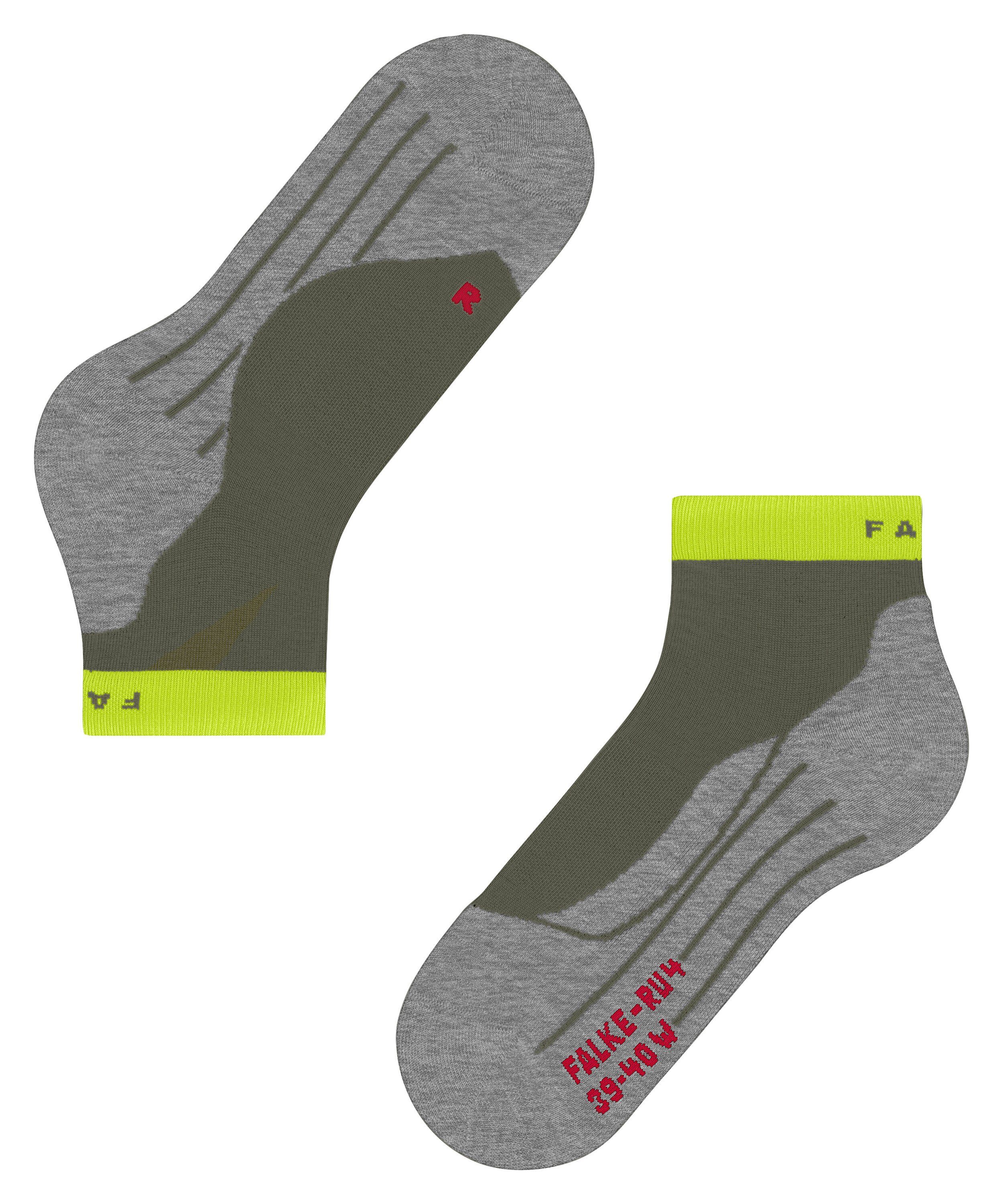 Endurance herb Laufsocke mittlerer Short FALKE (7754) mit RU4 (1-Paar) leichte Polsterung Laufsocken