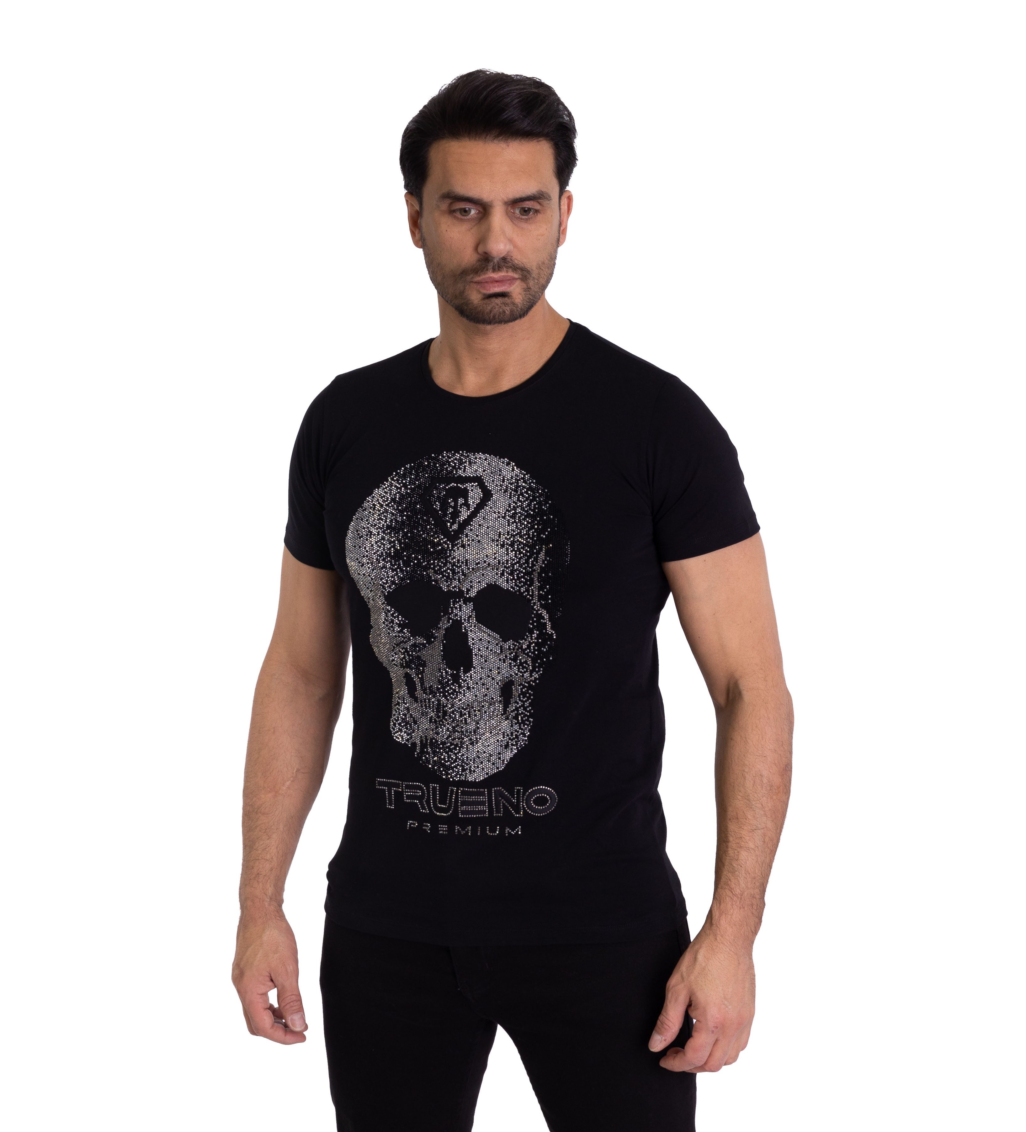 TRUENO T-Shirt Slim Fit Herren-T-Shirt mit günstig online kaufen