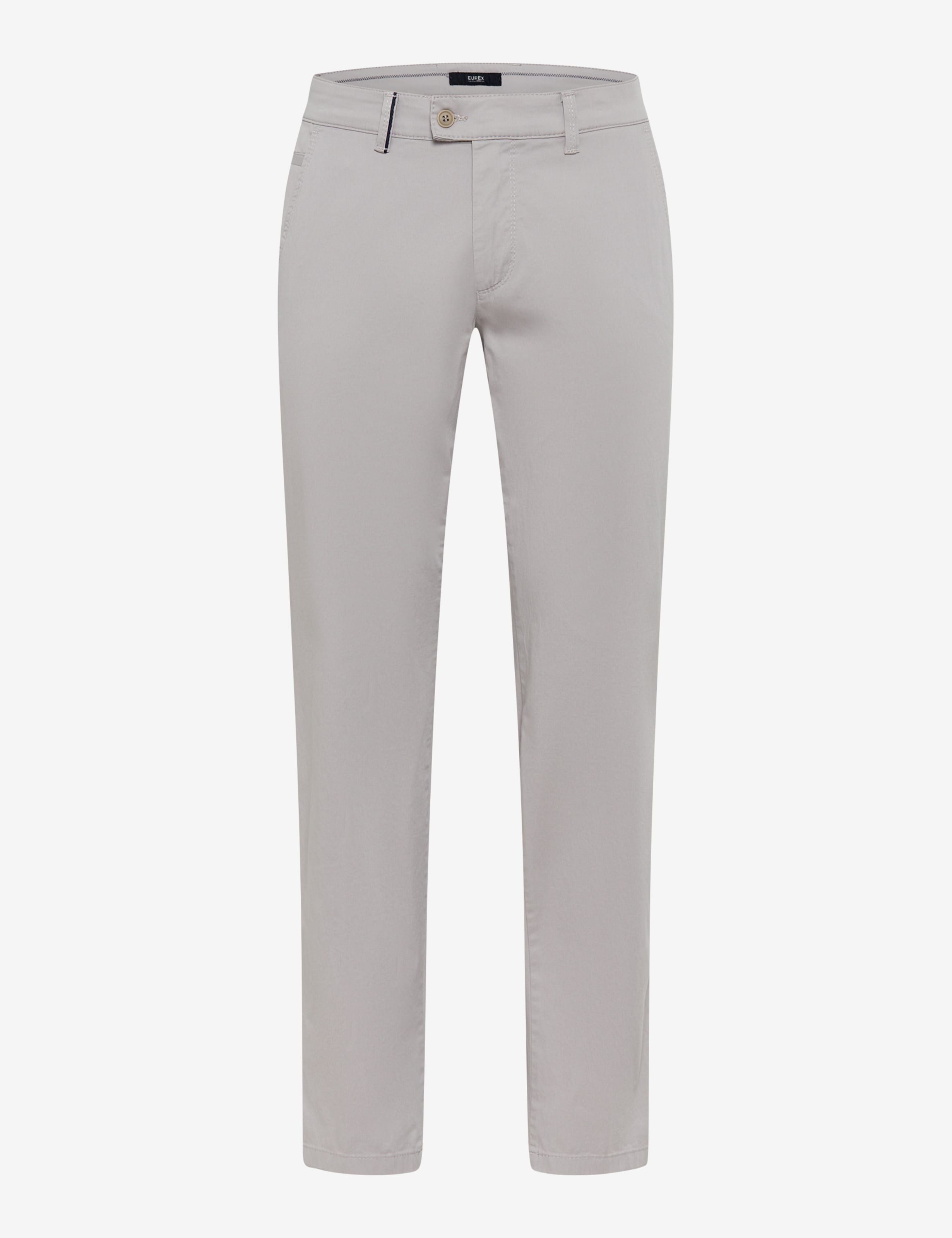 Stoffhose Baumwoll-Stretch- Hose Jim hellgrau