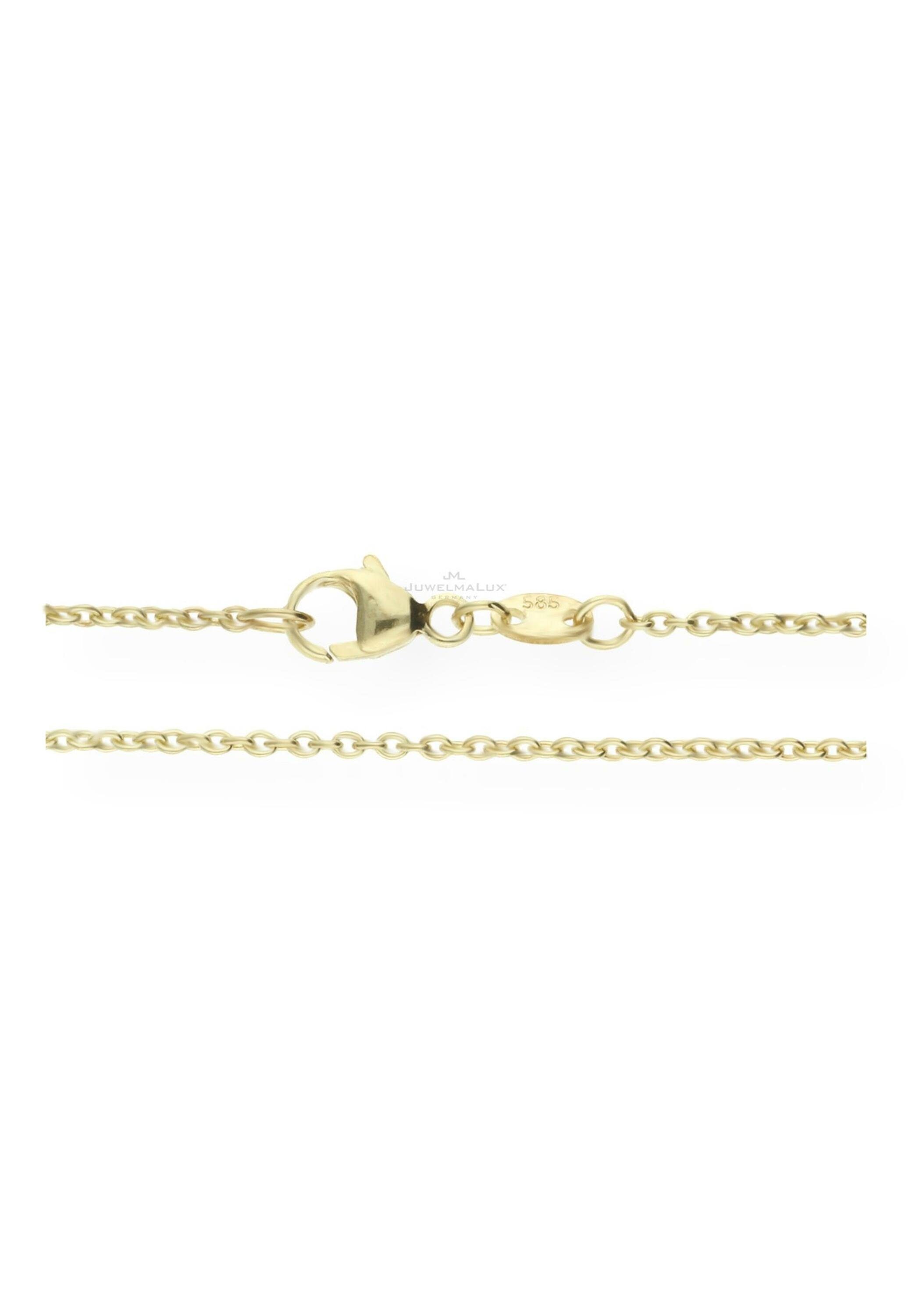 JuwelmaLux Anker 14 Halskette Gelbgold inkl. Damen Goldkette Schmuckschachtel und (1-tlg), gold 585er Herren Karat,