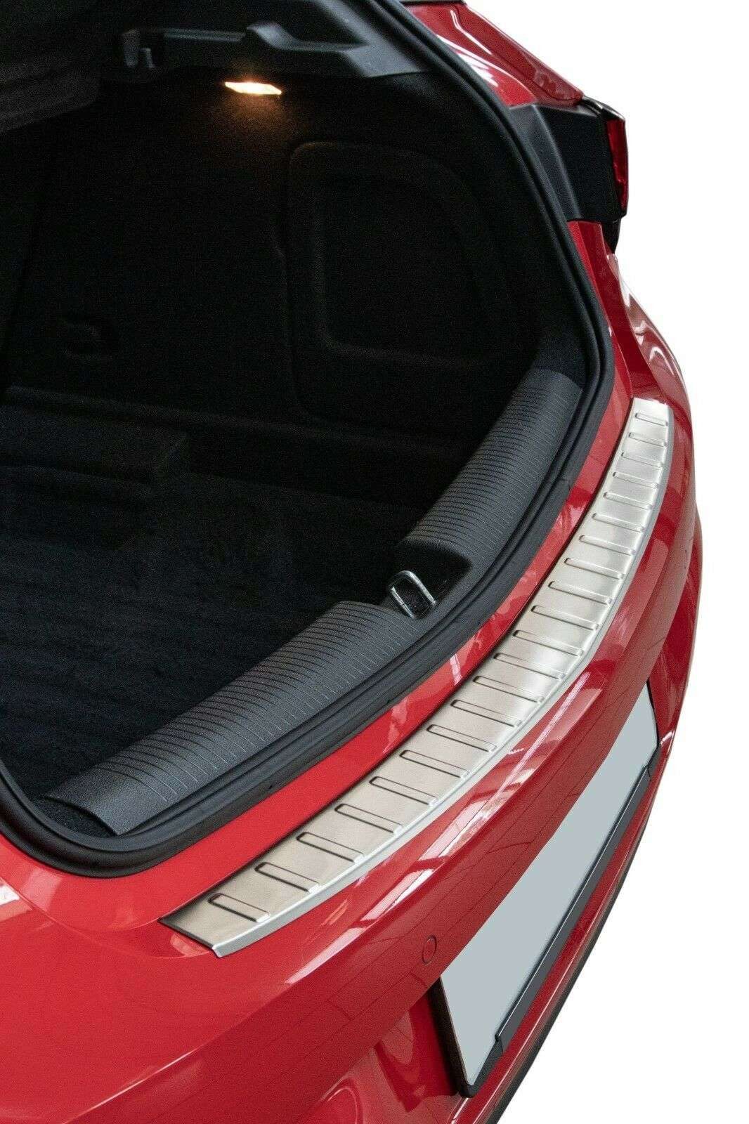 RECAMBO Ladekantenschutz für OPEL ASTRA K SCHRÄGHECK ab 2015 Stoßstangenschutz, V2A rostfrei, Exklusive Optik, praktischer Schutz & perfekte Passform