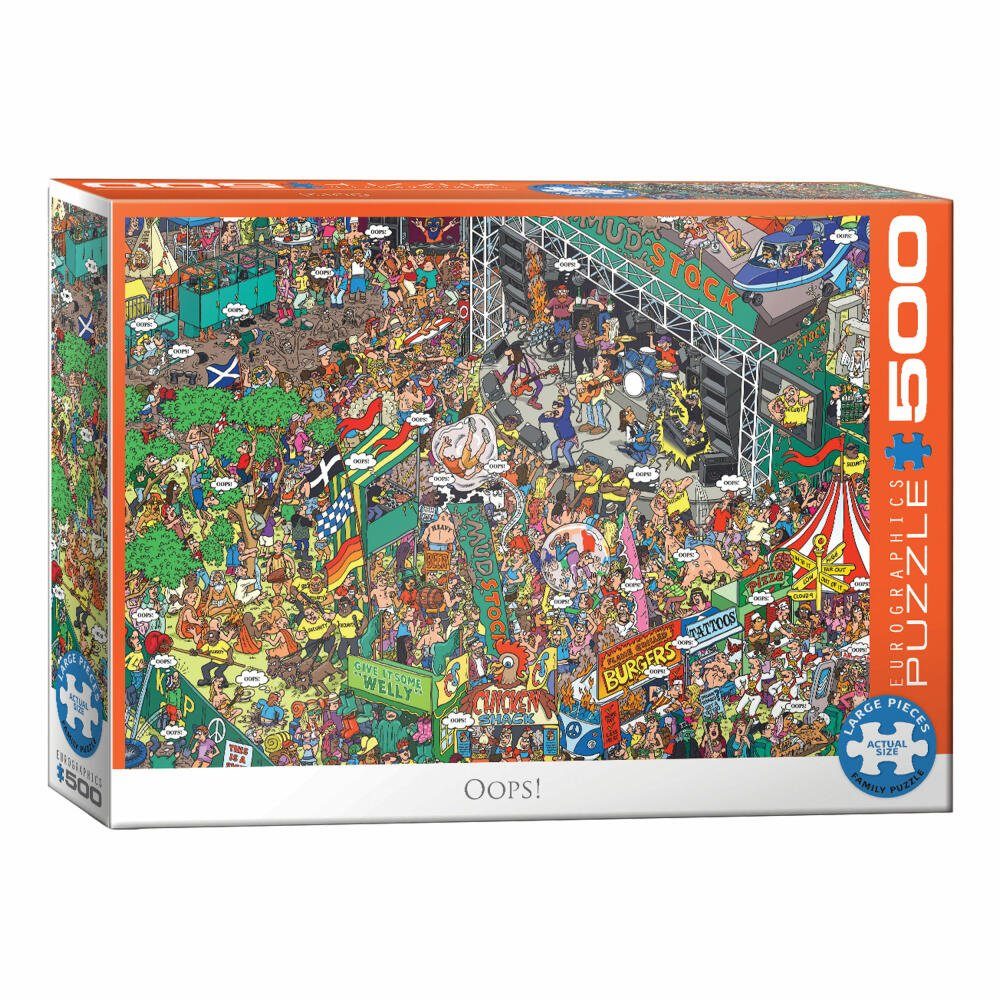 EUROGRAPHICS Puzzle Hoppla! von Martin Berry, 500 Puzzleteile