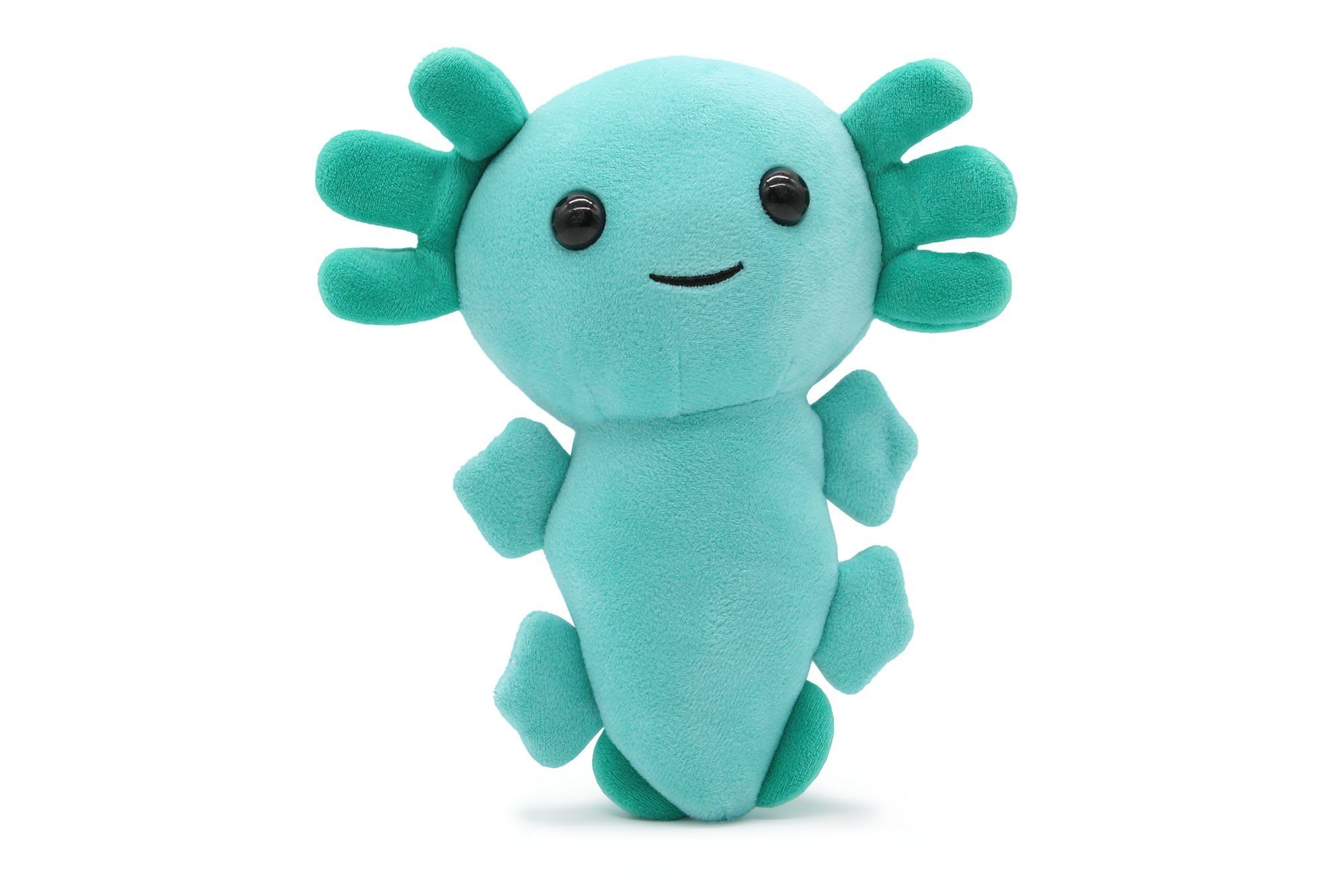 Kuscheltier Axolotl Kuscheltier Axolotl Plüschtier mint grün 20 cm