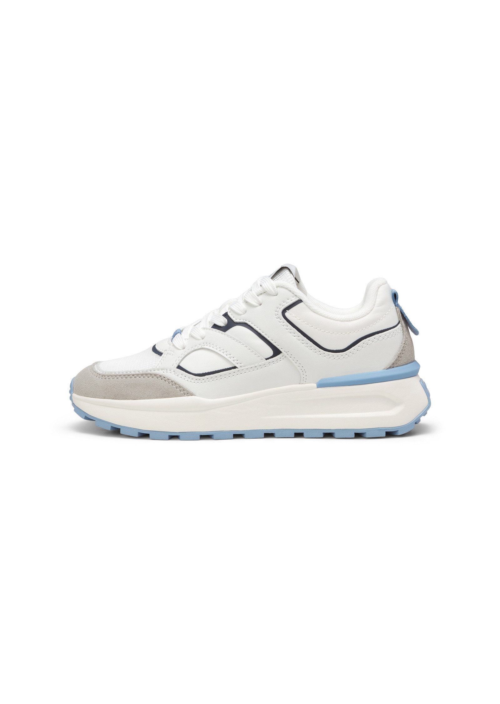 Marc O'Polo aus Rindleder und Mesh Sneaker