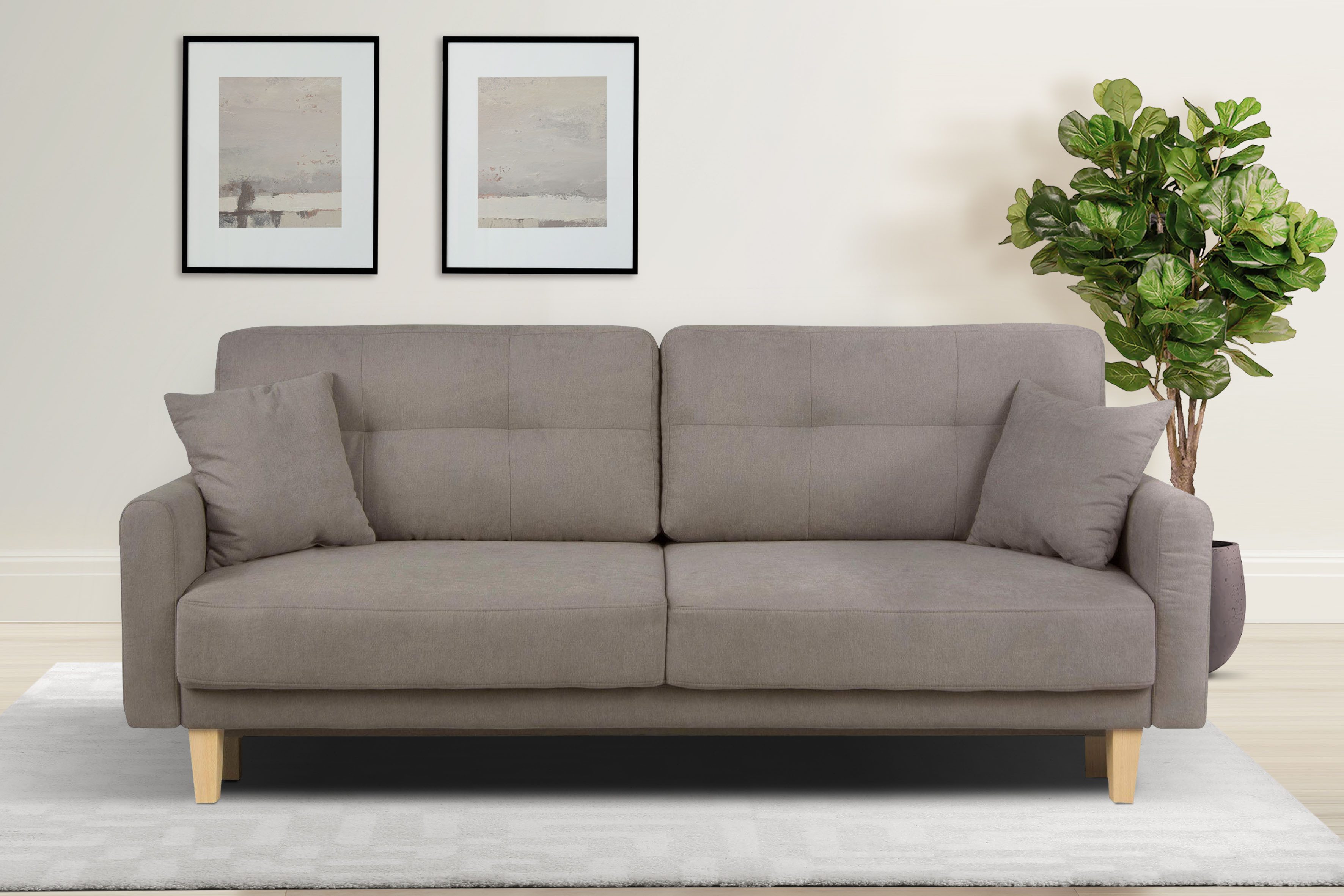 Home affaire 3-Sitzer TRIPLO optionale Schlafsofa günstig online kaufen
