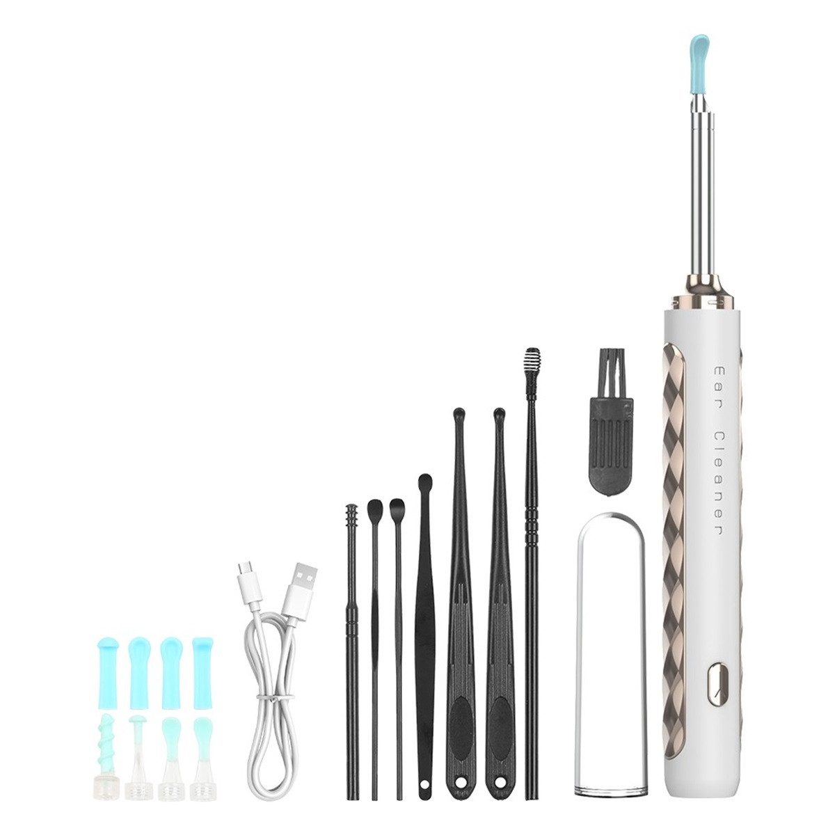 Novzep Elektrischer Ohrenreiniger Ohrenschmalz Entferner Otoskop WiFi Ohrenreiniger Kamera