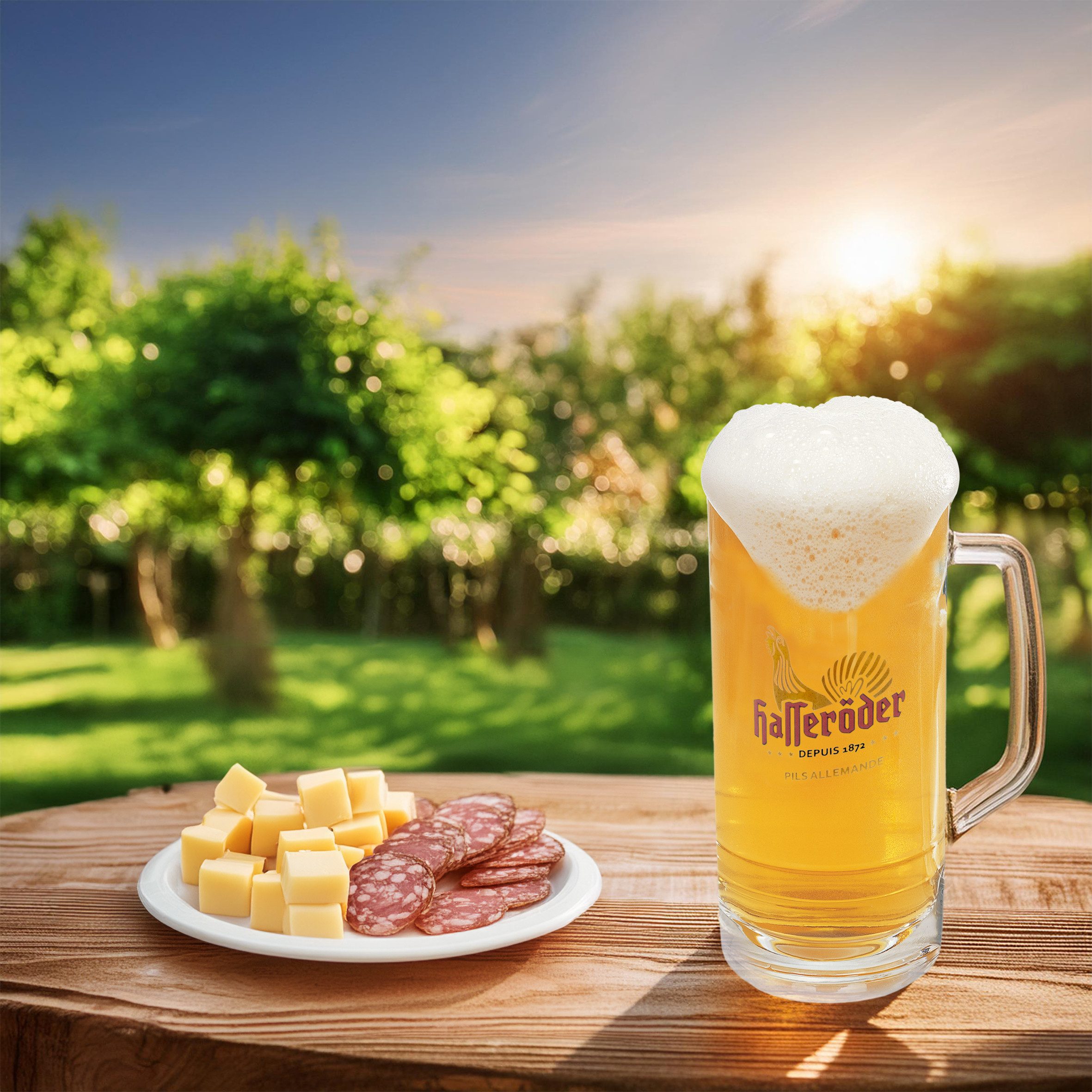 Spetebo Bierglas Bierglas 250 ml aus Klarglas - 6er Set, Glas, Bierglas mit Henkel 250 ml spülmaschinenfest