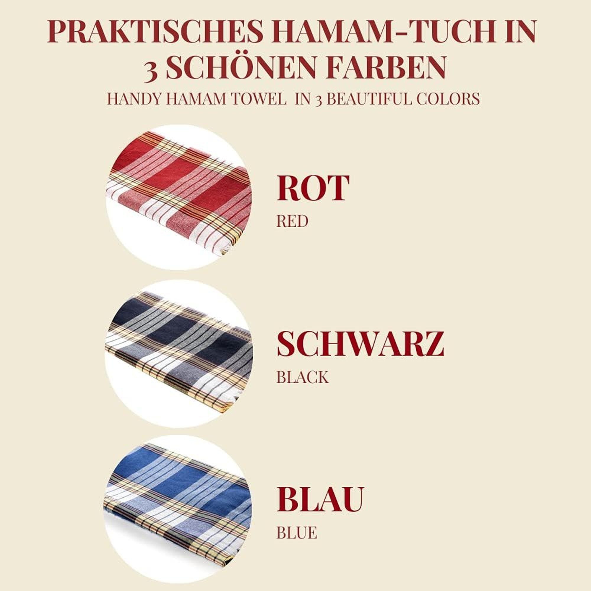 Fouta 100% Classic Baumwolle towel (2-St), schnelltrocknend rot 2x Pestemal & Backpacker cm beach Baumwolle Saunatuch Strandtuch 80x170 Carenesse 100% Handtuch, saugfähig Hamamtücher