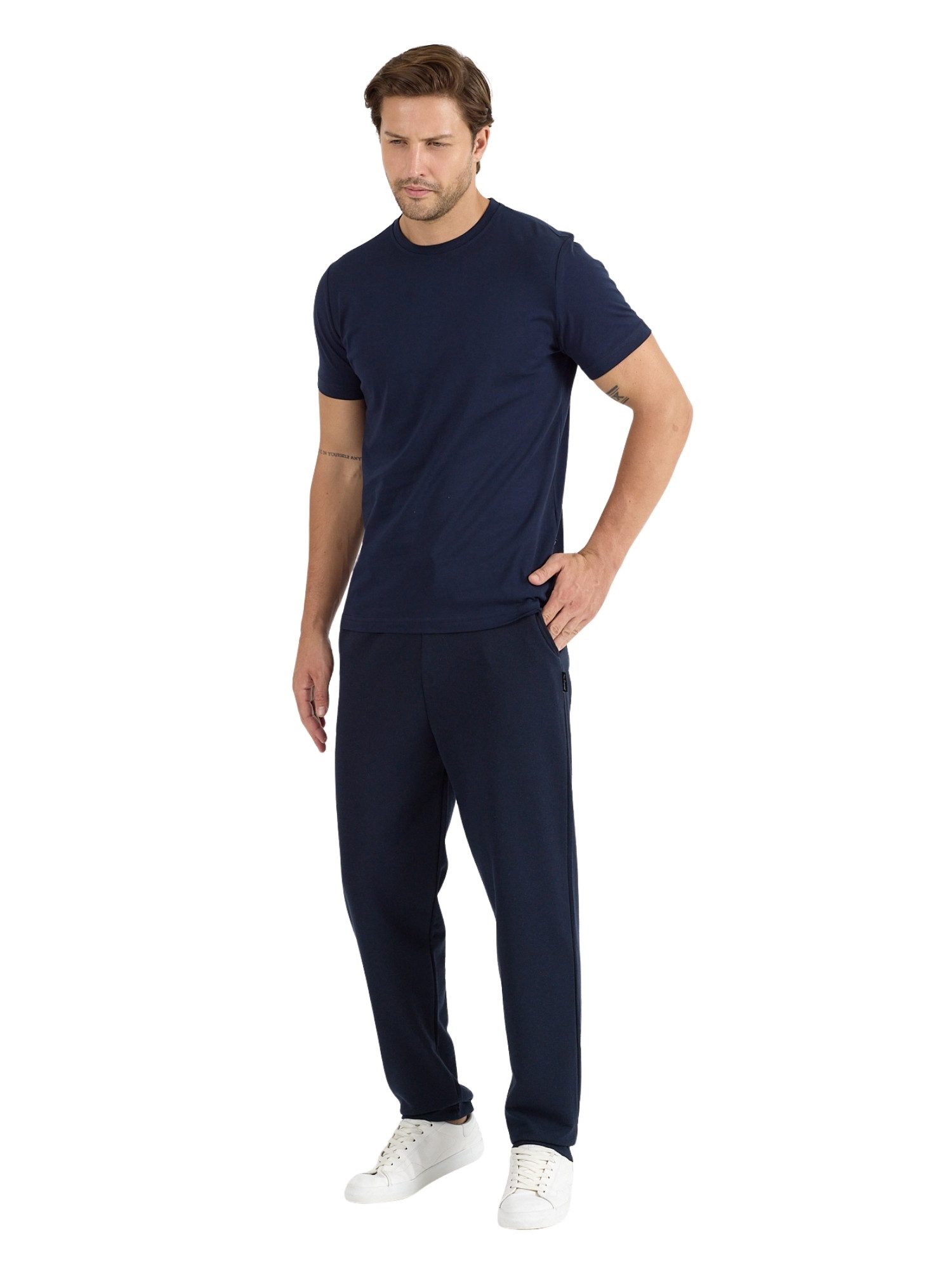 COMEOR Pyjama COMEOR Herren Pyjama Set 2-teilig – Kurzarm T-Shirt & lange H günstig online kaufen