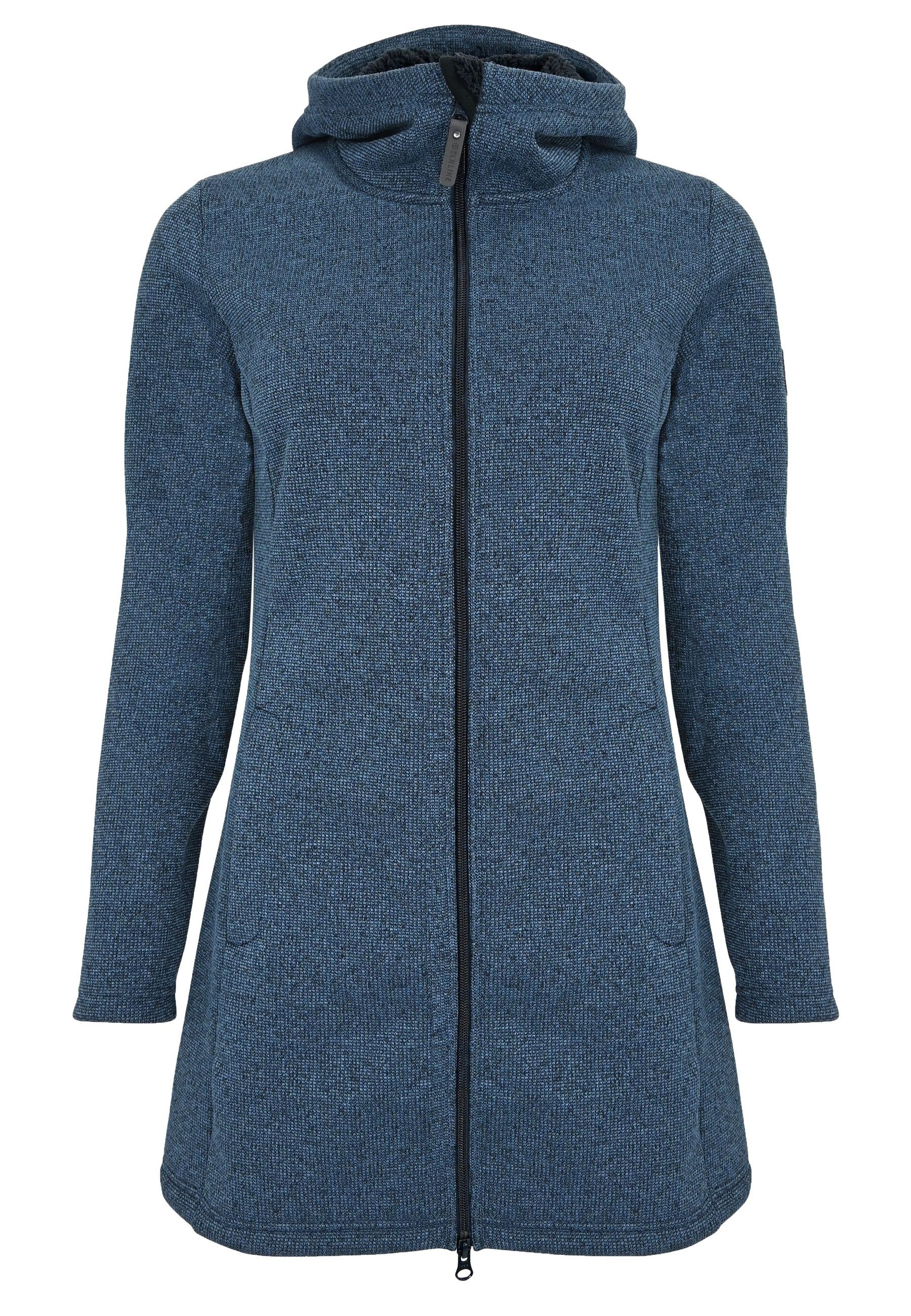 Elkline Blauer Softshellmantel Elkline Fleecejacke Morning Dew - Main Image