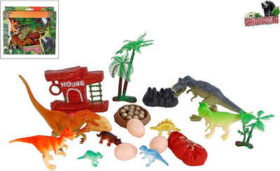 Dino World Spielwelt Dinofiguren und Zubehör 19tlg