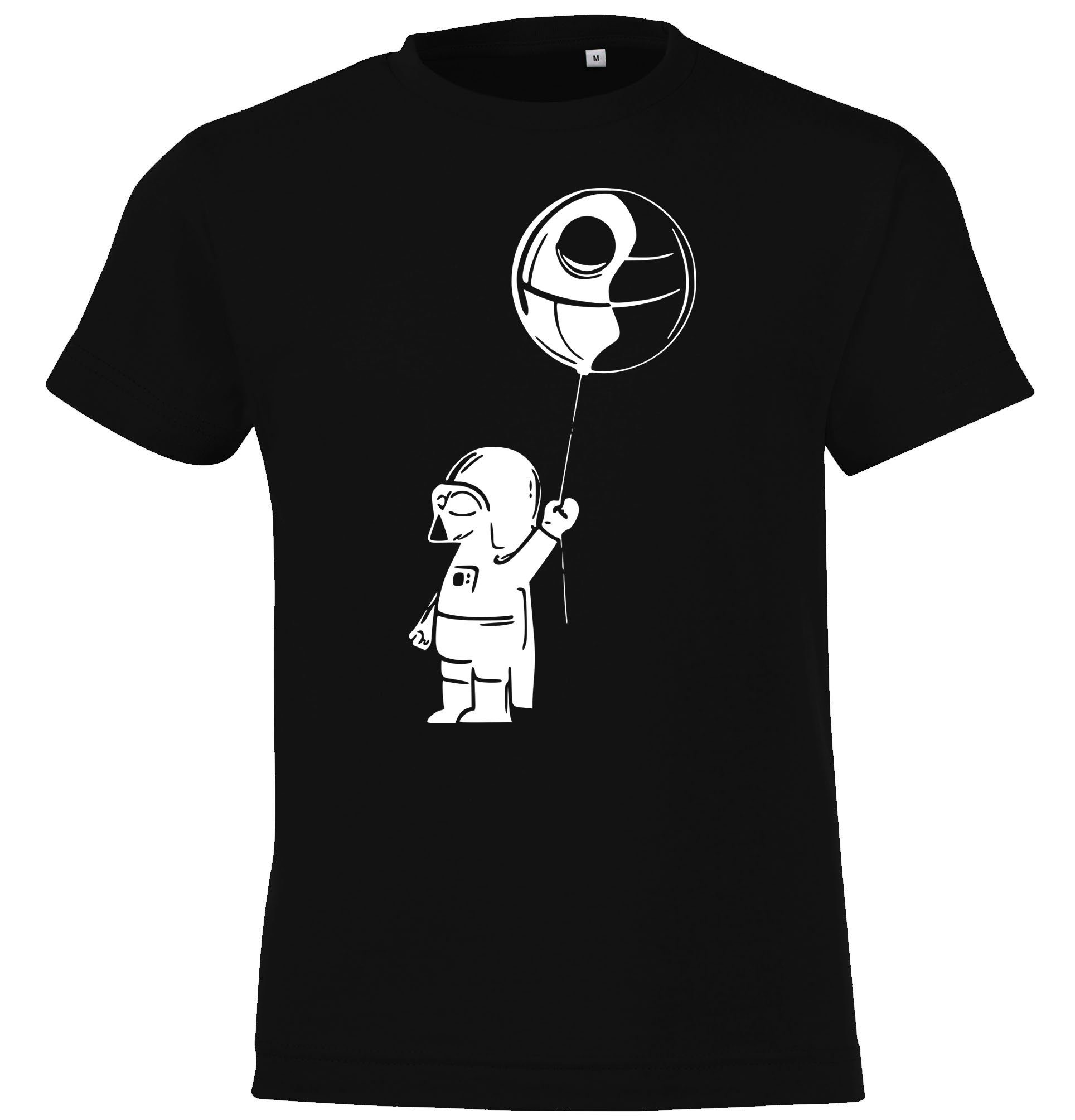 Youth Designz T-Shirt Baby Shirt trendigem Kinder und Mädchen für Jungen Schwarz Frontprint Vater mit