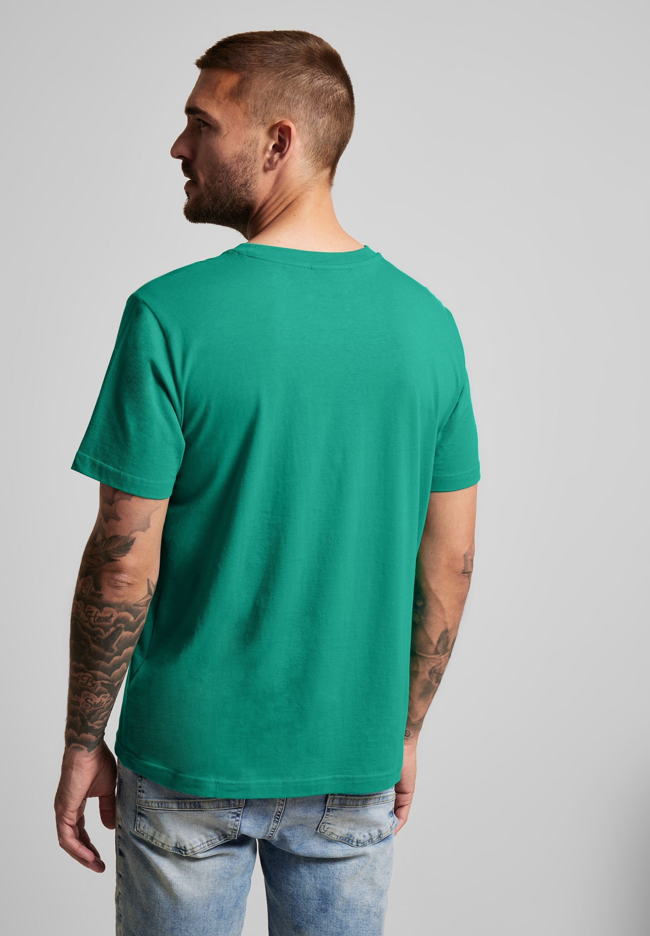 T-Shirt MEN STREET green ONE irish