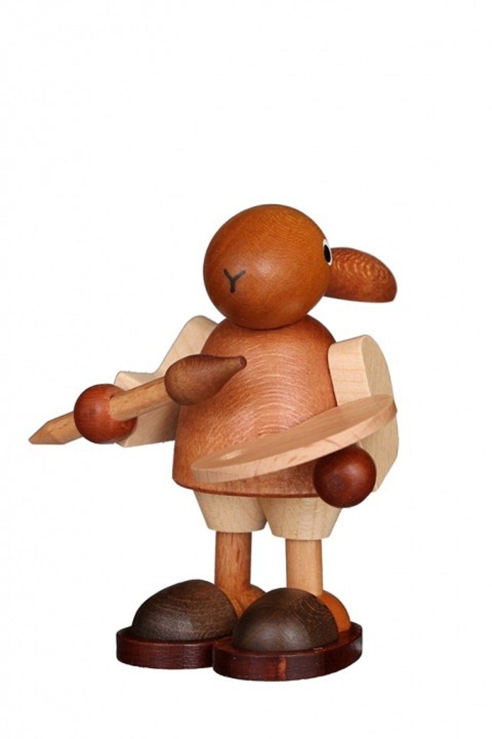 Christian Ulbricht Osterhase Christian Ulbricht Hase mit Farbpalette klein natur