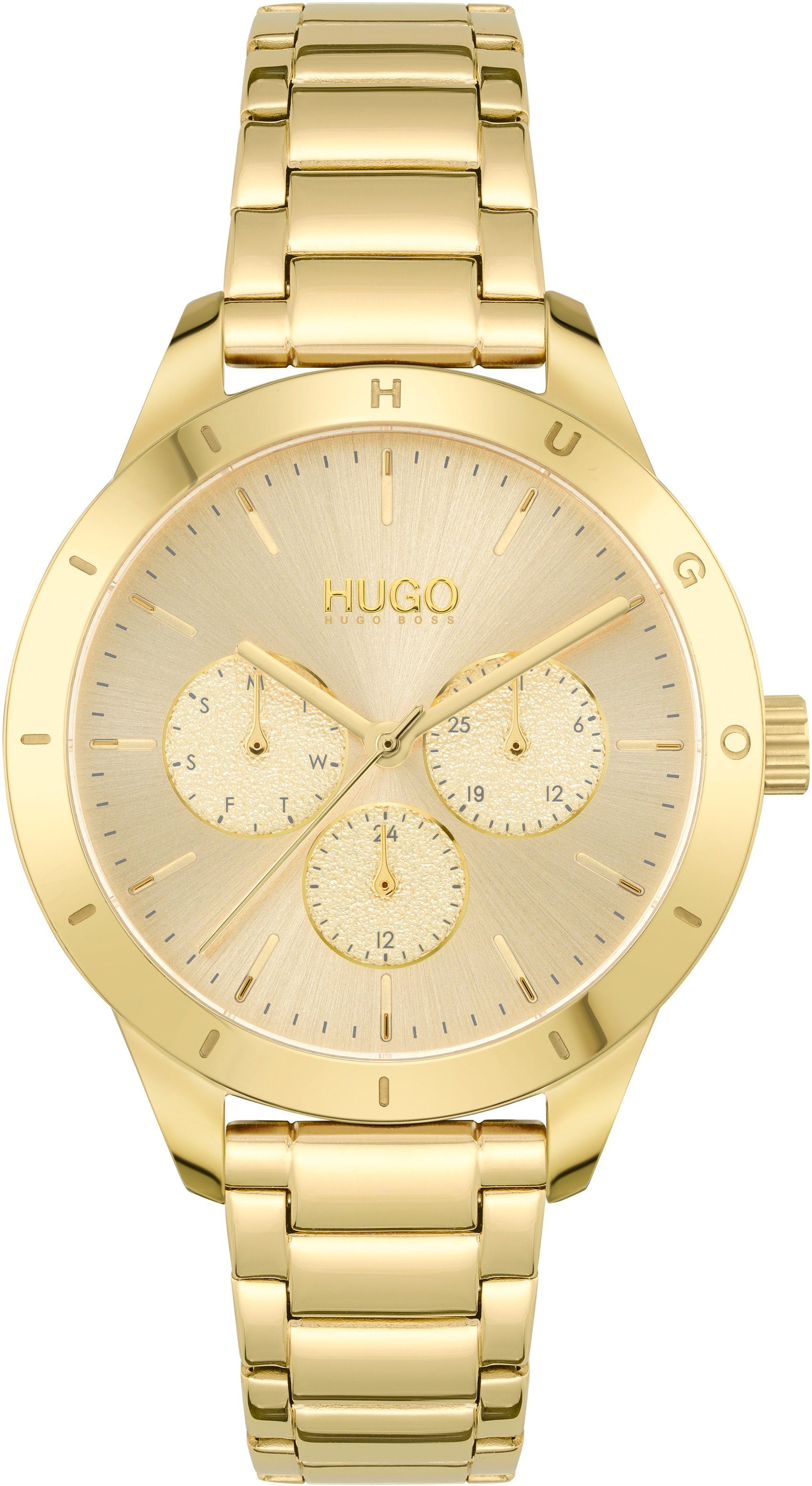 HUGO Multifunktionsuhr #FRIEND 1540091, Quarzuhr, Armbanduhr, günstig online kaufen