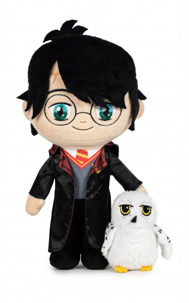 Play by Play Plüschfigur Harry Potter Plüschfigur Harry mit Hedwig 29 cm