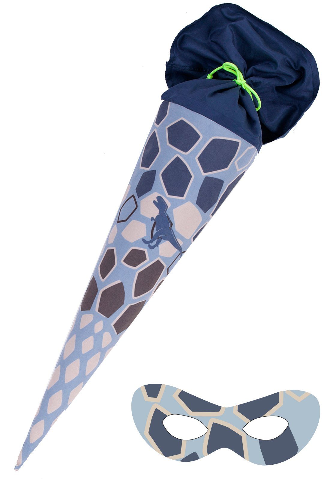 Schultüte Dino 70 cm - Personalisierung möglich