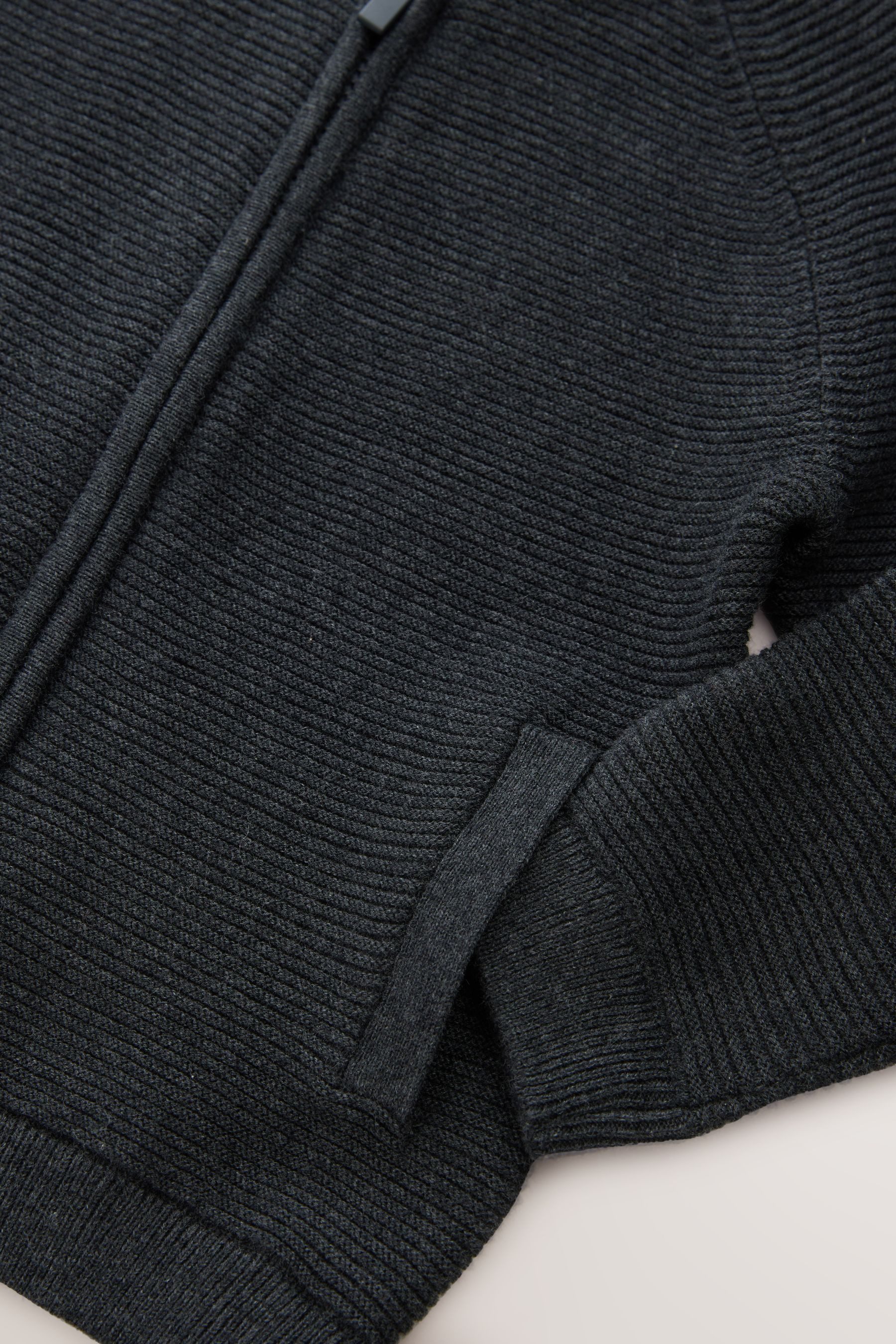 Next Strickjacke Cardigan mit durchgehendem Reißverschluss (1-tlg)