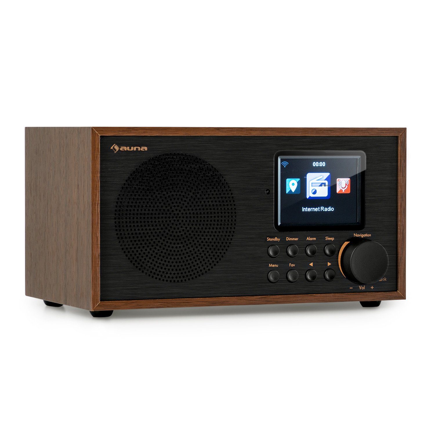Auna »Silver Star Mini DAB+/UKW Radio, WiFi, BT, DAB+/UKW