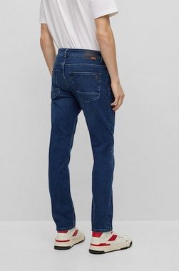 BOSS ORANGE Straight-Jeans Delaware BC-P mit BOSS ORANGE Logobadge