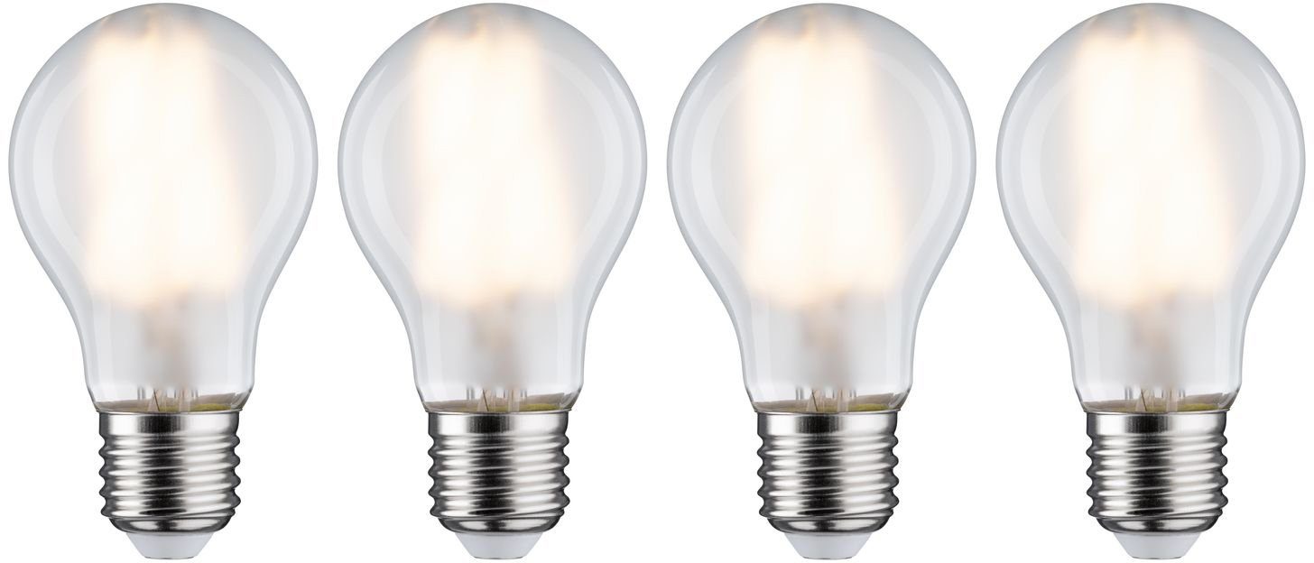 Paulmann LED-Filament 4er Pack 7W E27 2700K matt, E27, 4 St., Warmweiß günstig online kaufen