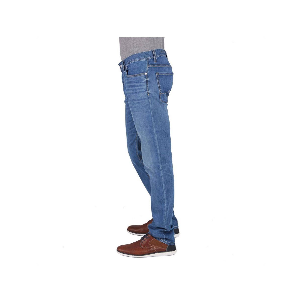 5-Pocket-Jeans blau (1-tlg) Alberto