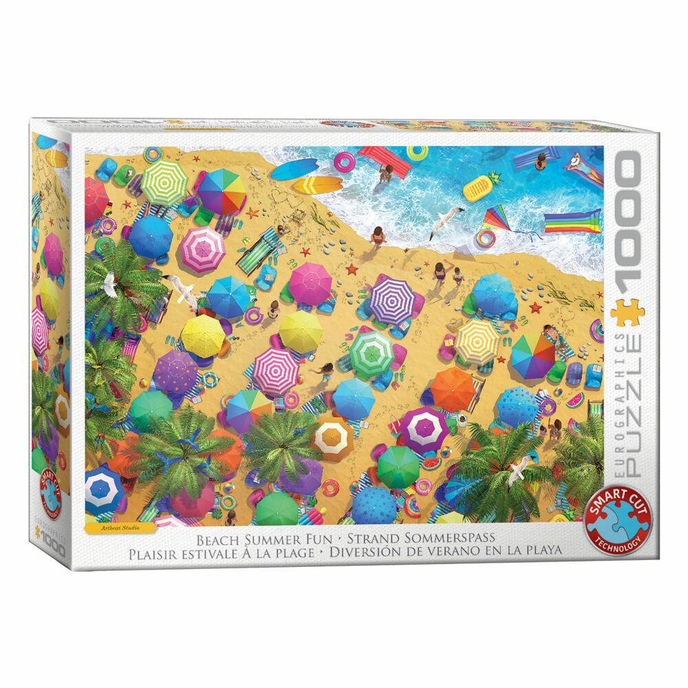 EUROGRAPHICS Пазлы Strand Sommer Spaß, 1000 Пазлыteile