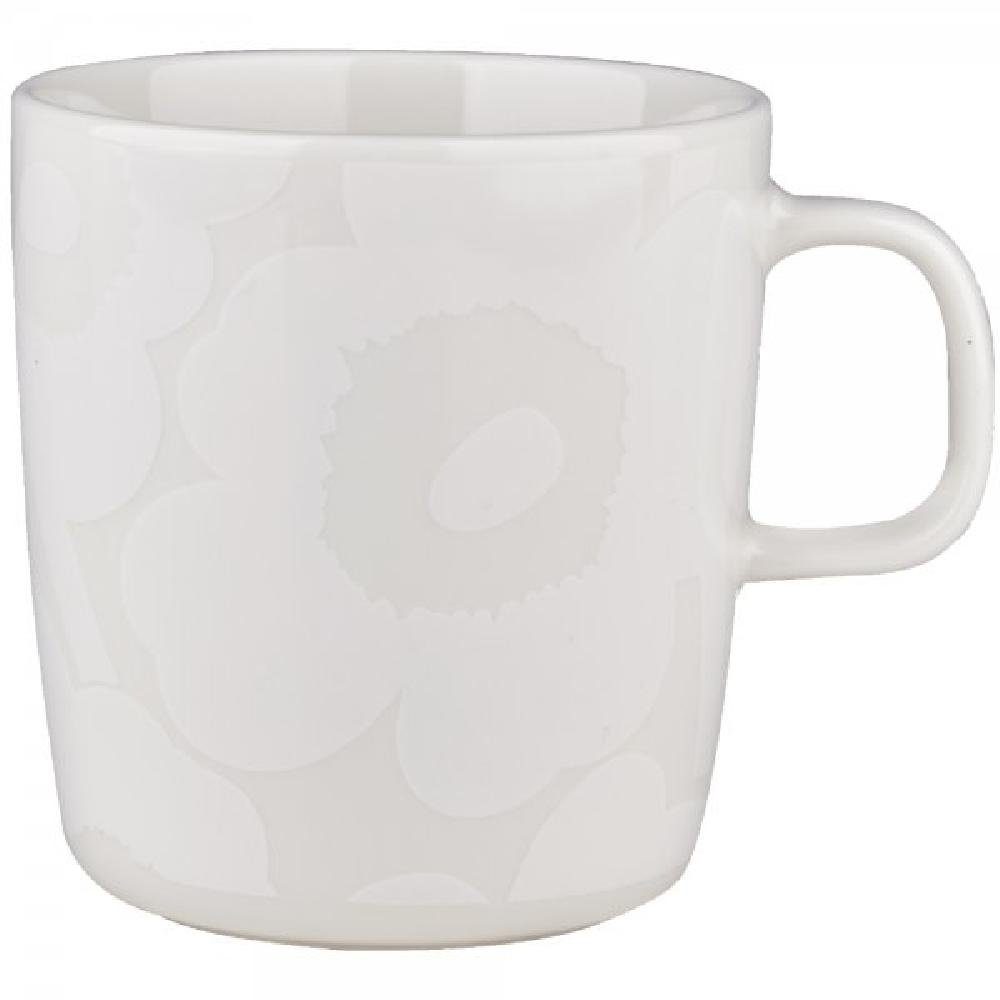 Marimekko Tasse Becher Oiva Unikko White Natural White (Groß)