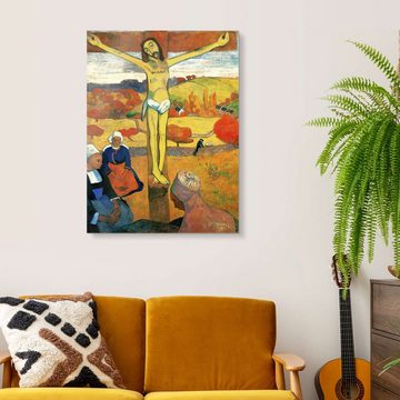 Posterlounge Acrylglasbild Paul Gauguin, Der gelbe Christus, Malerei