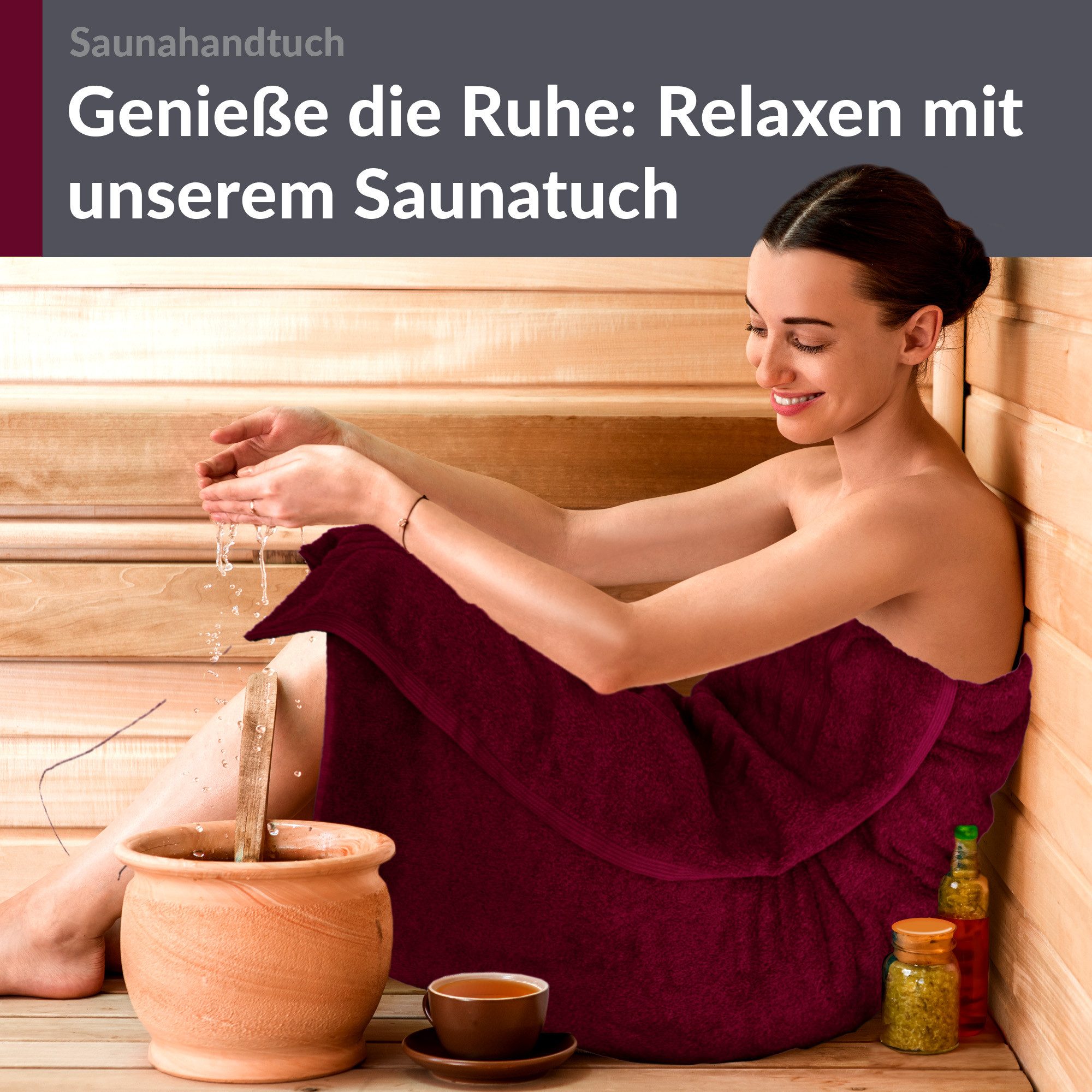 Lashuma Saunatuch XXL Handtuch London, Frottee (1-St), Badetuch Damen & Badehandtuch Herren 100x200 cm - Saunahandtuch 80x220