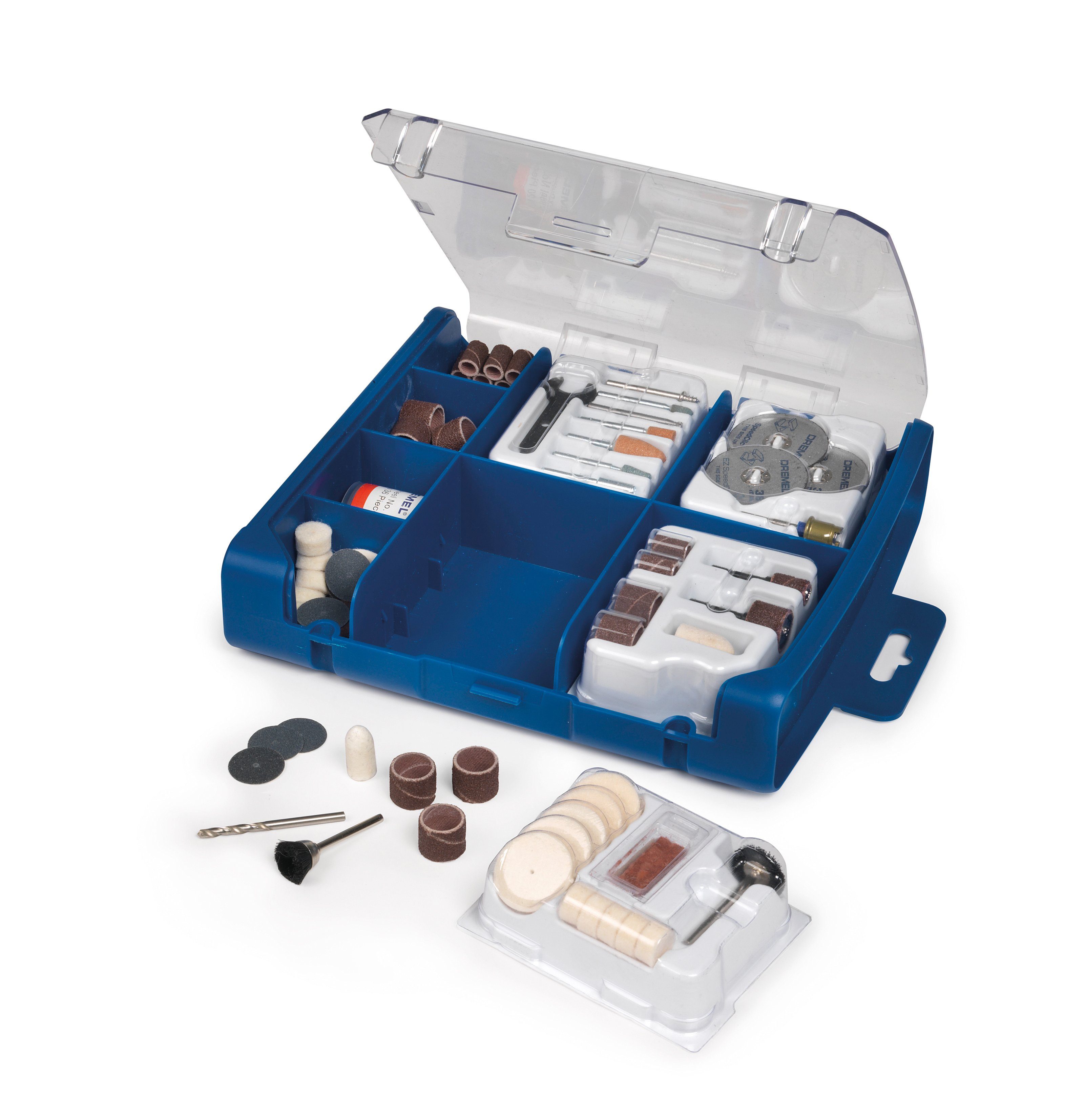 DREMEL Werkzeugset Dremel 724, 150-tlg., Mehrzweck-Zubehörset | Werkzeug-Sets