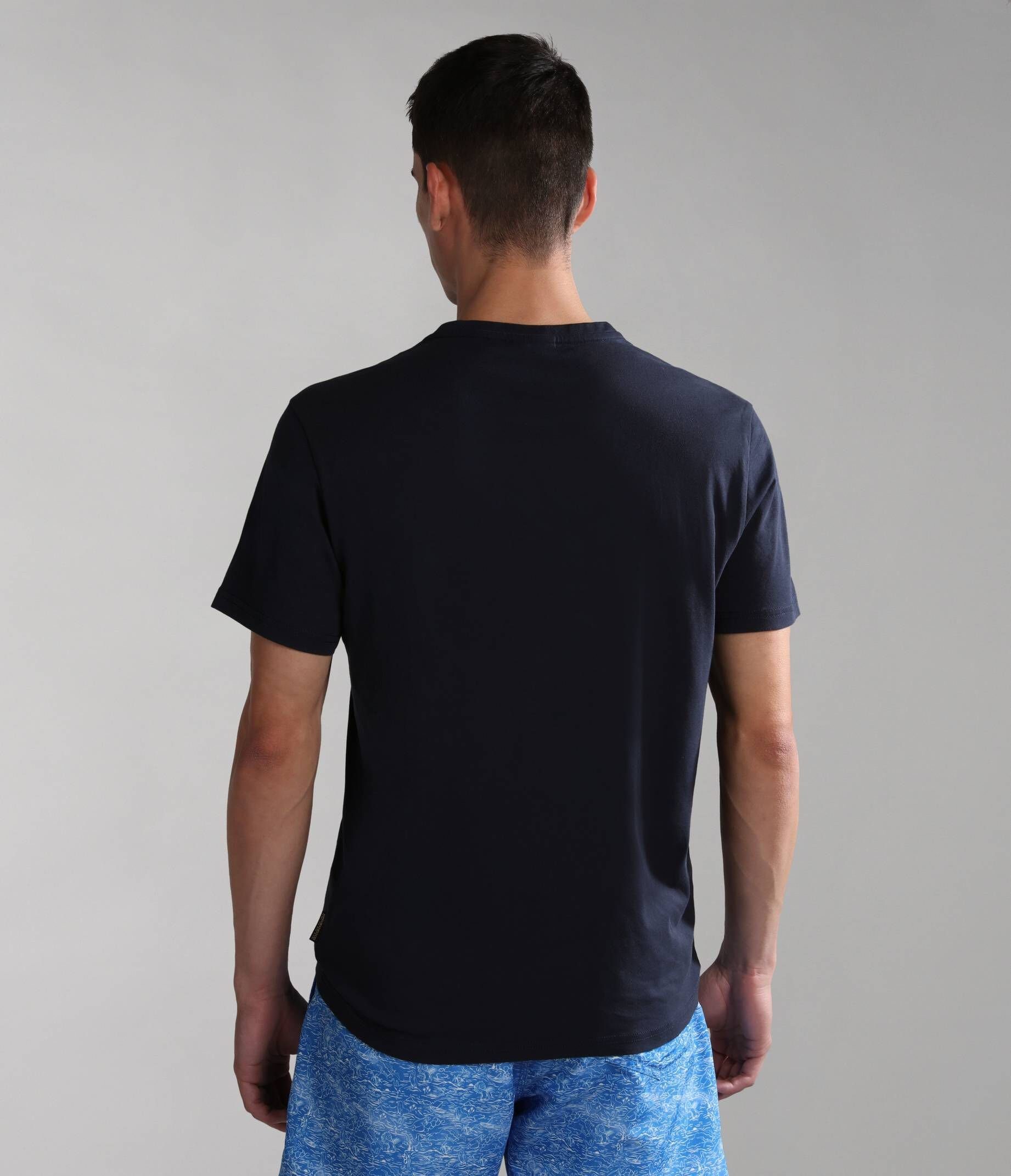 Napapijri T-Shirt S/S (52) SUM SALIS marine T-Shirt (1-tlg) Herren