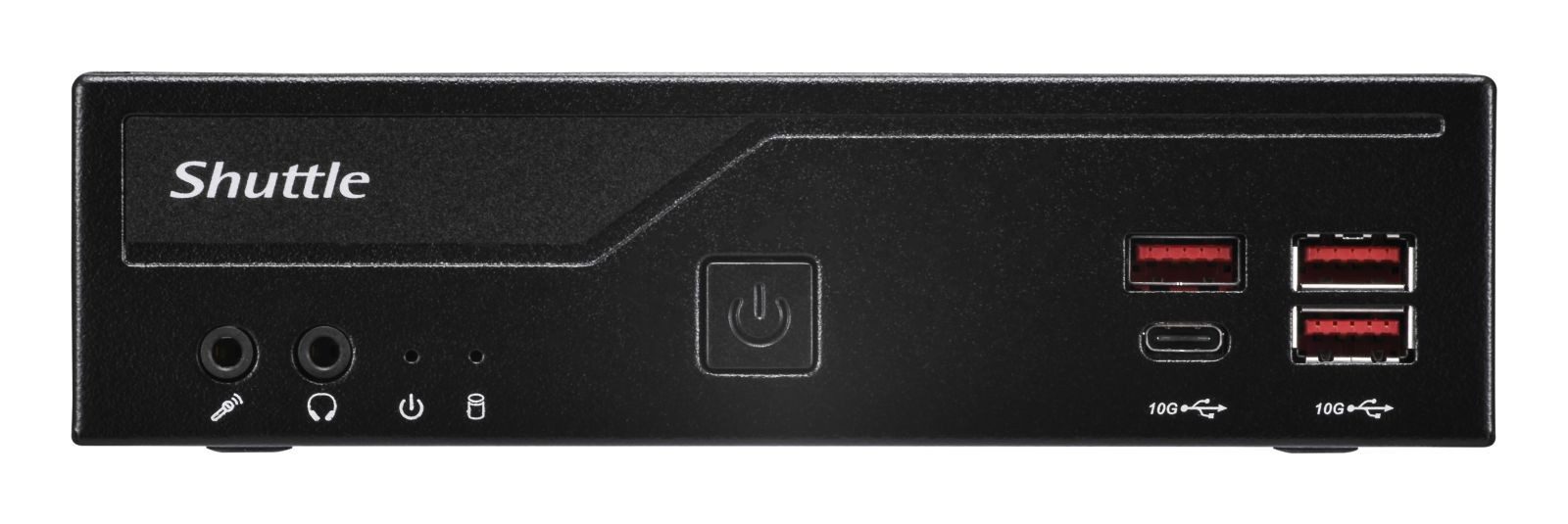 Shuttle Barebone XPC slim DB860 LGA1851 2xSODIMM 2xM.2 2xHDMI PC (Kopfhörerbuchse)