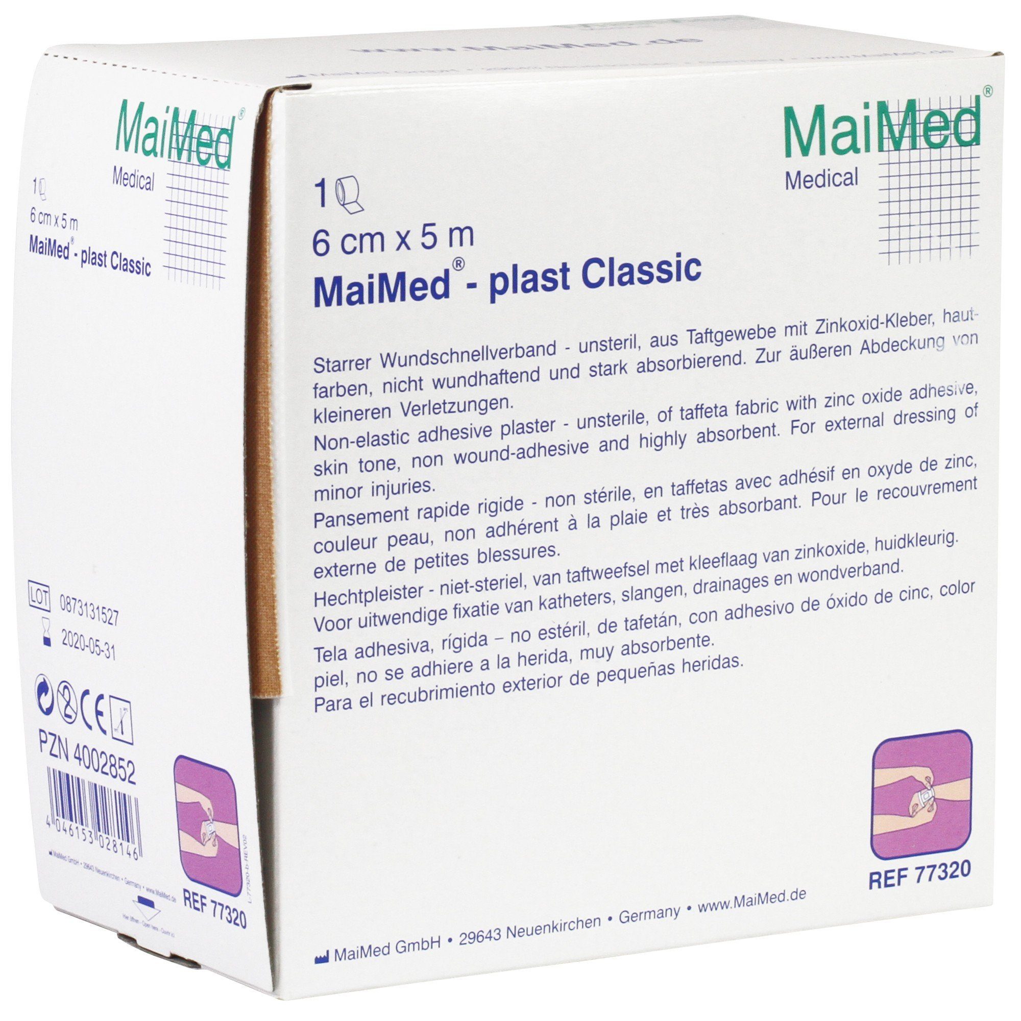 MaiMed Bandage Wundschnellverband Rollenpflaster