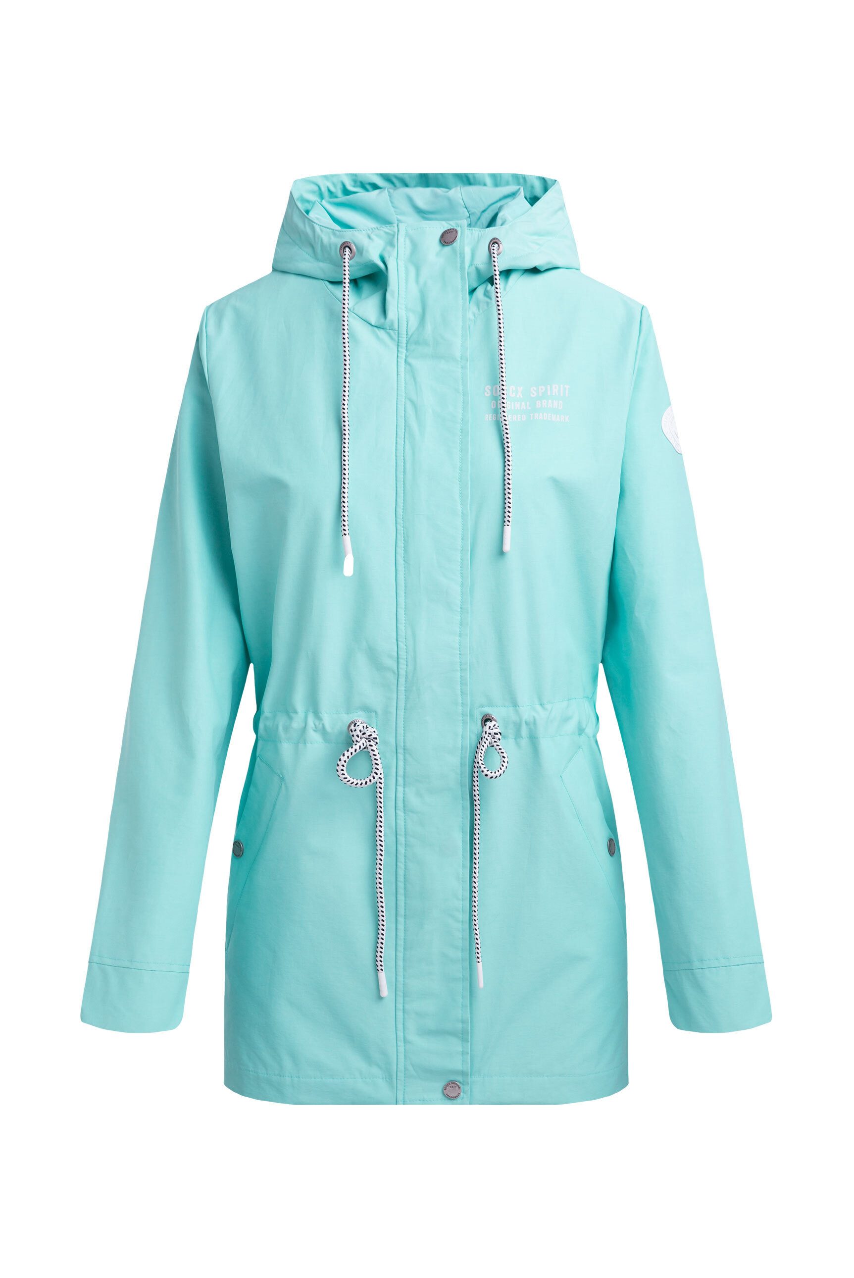 SOCCX Funktionsjacke mit Windbreaker-Bündchen und Waterproof-Eingrifftasche günstig online kaufen